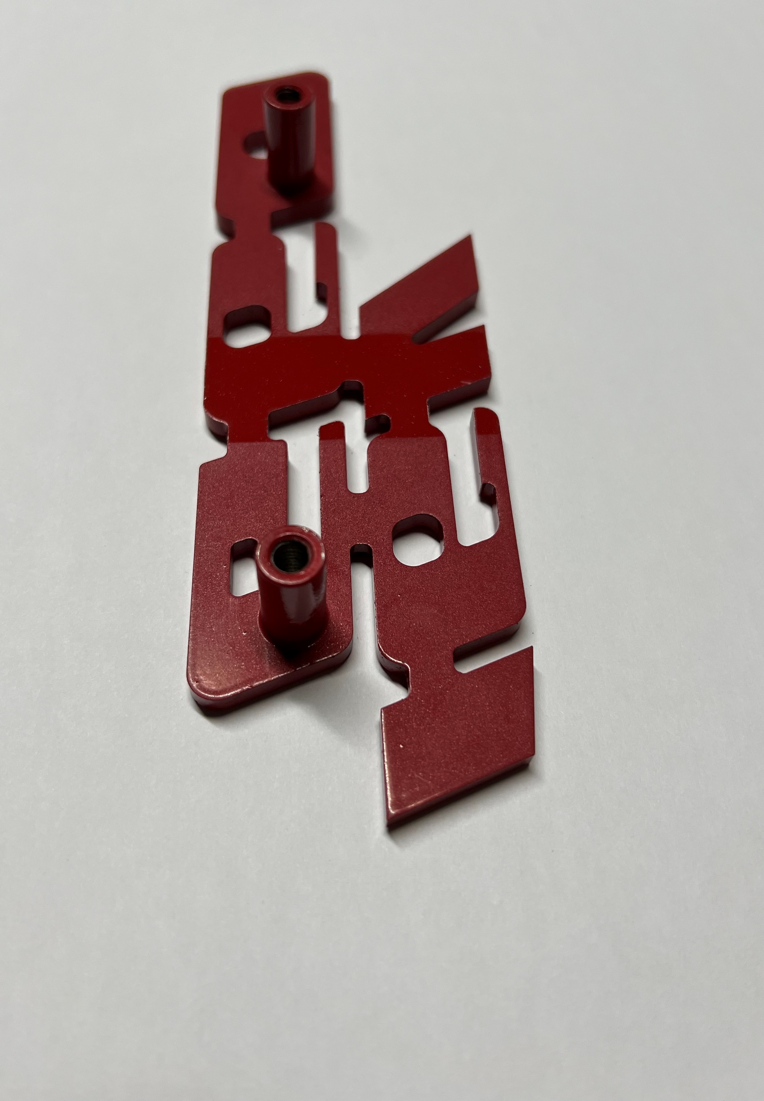 Emblem für den 16VG60 Kühlergrill aus Aluminium