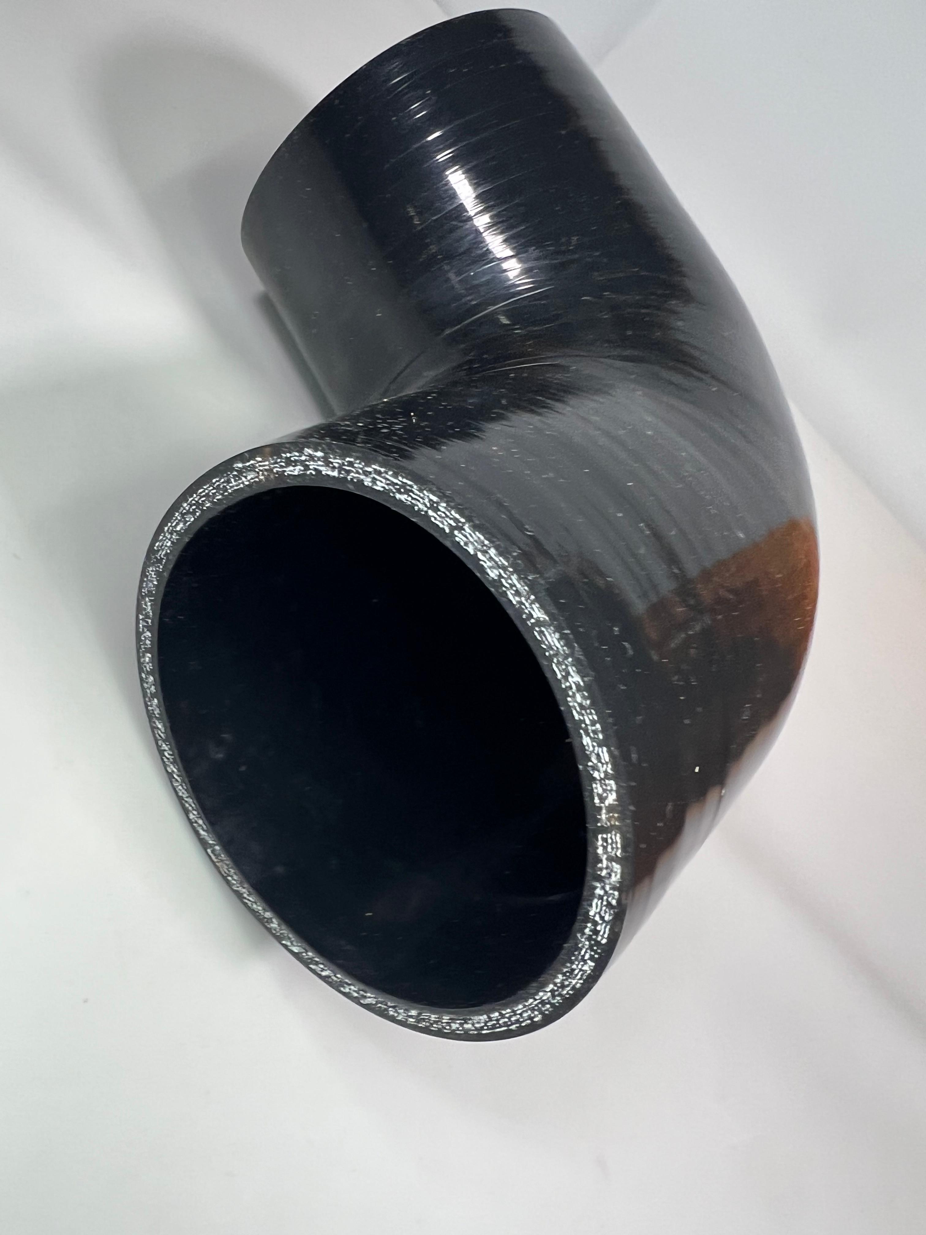90° Ladedruckschlauch aus Silikon 89 mm