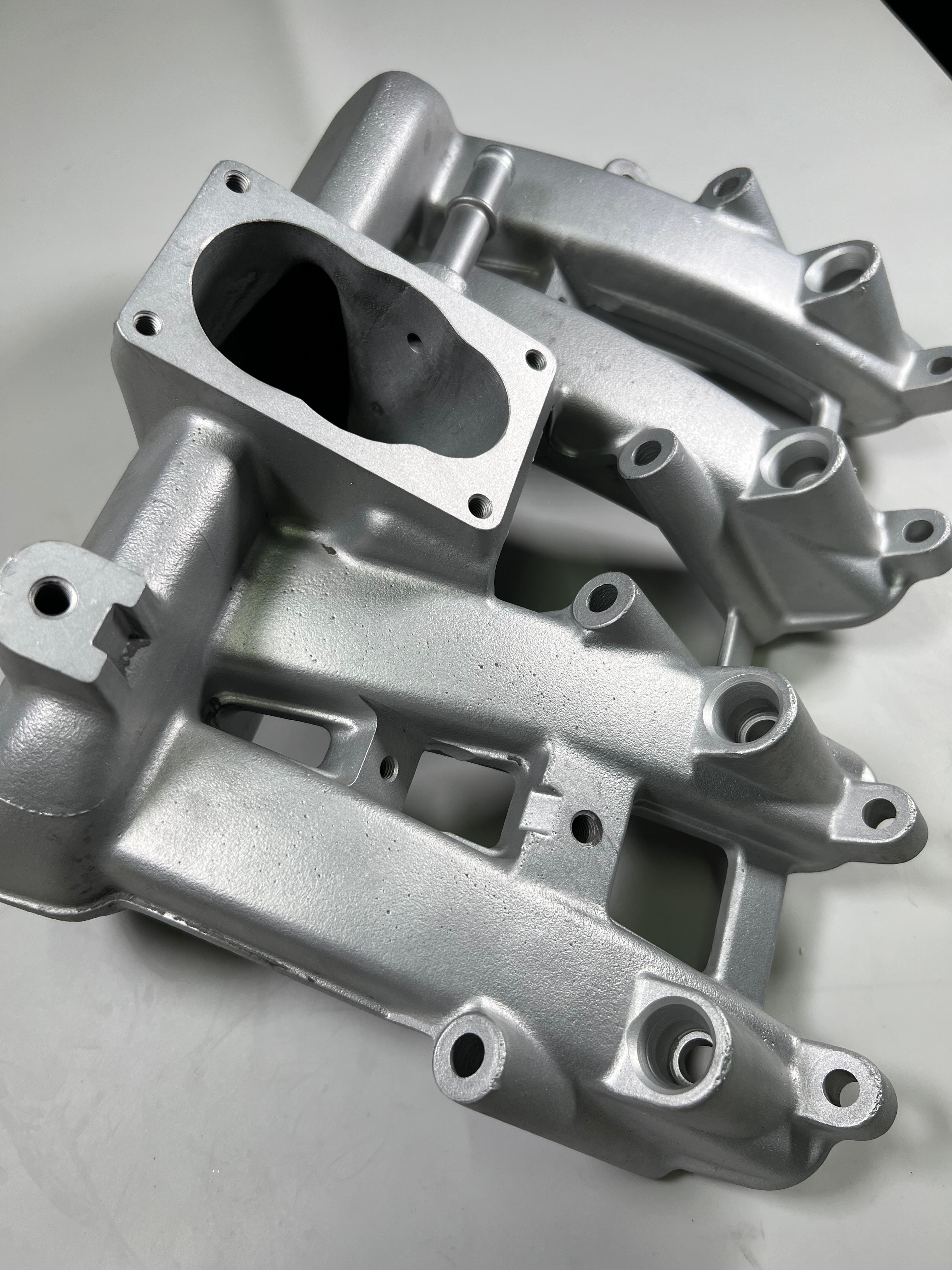Ansaugrohr bearbeitet für Polo GT 3F Motoren passend auf den CNC G40 Zylinderkopf