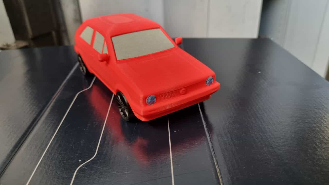 Polo G40 Modellauto 3D Druck Auto