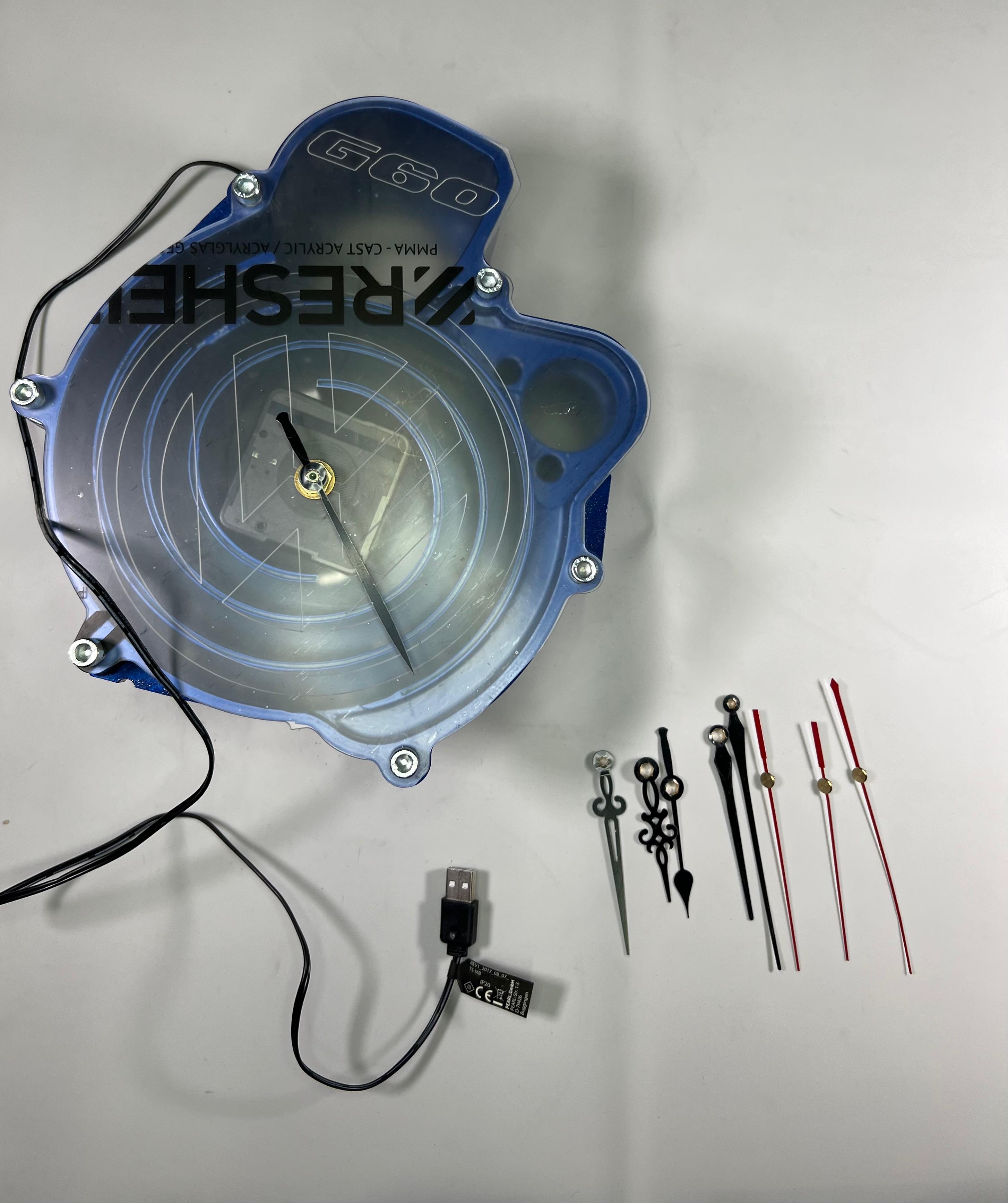 G60 Lader Uhr mit Farbwechselfunktion und Fernbedienung