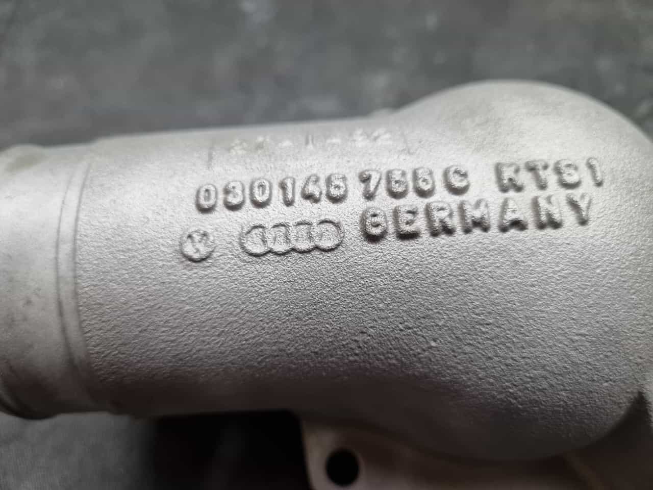 Auslassbogen für Polo G40 Lader gebraucht und oberflächen gereinigt