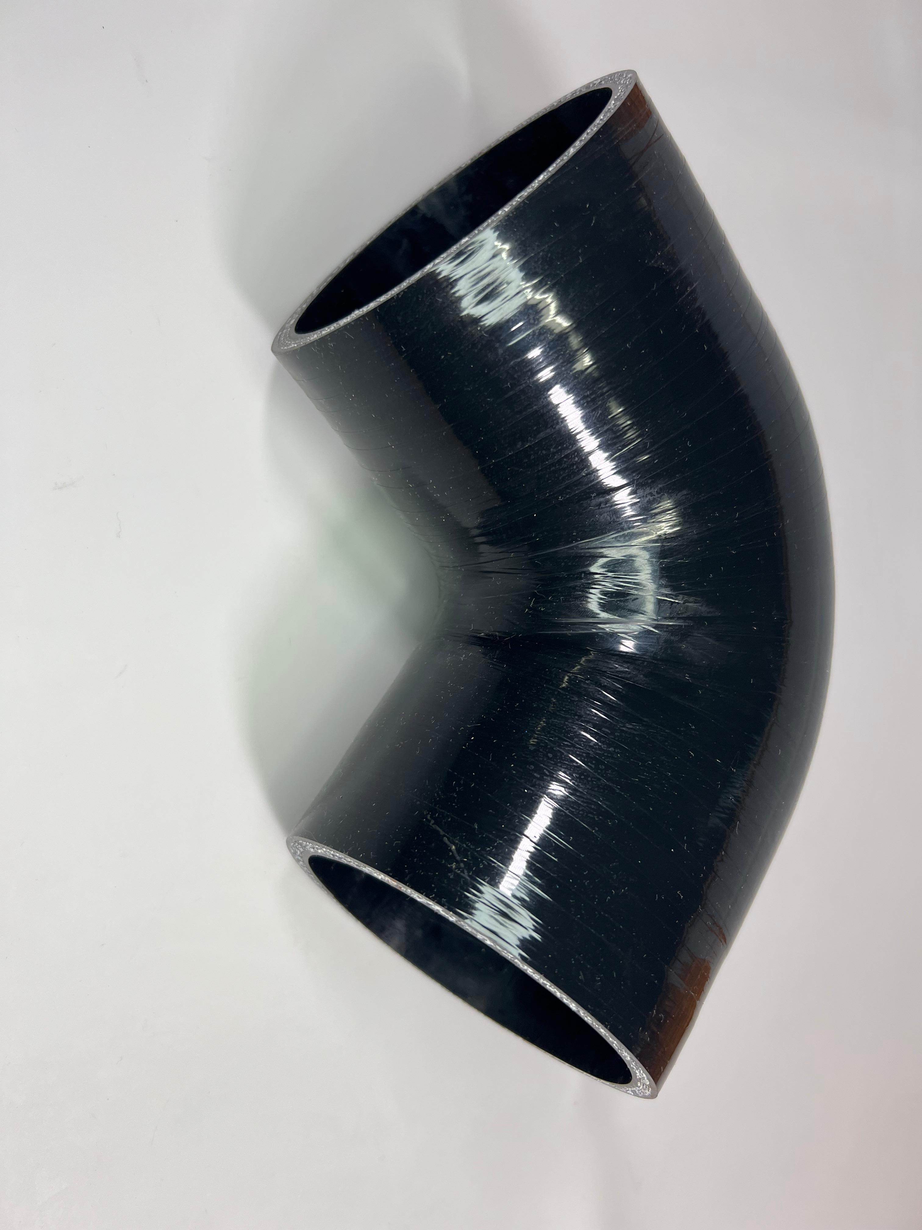 90° Ladedruckschlauch aus Silikon 89 mm