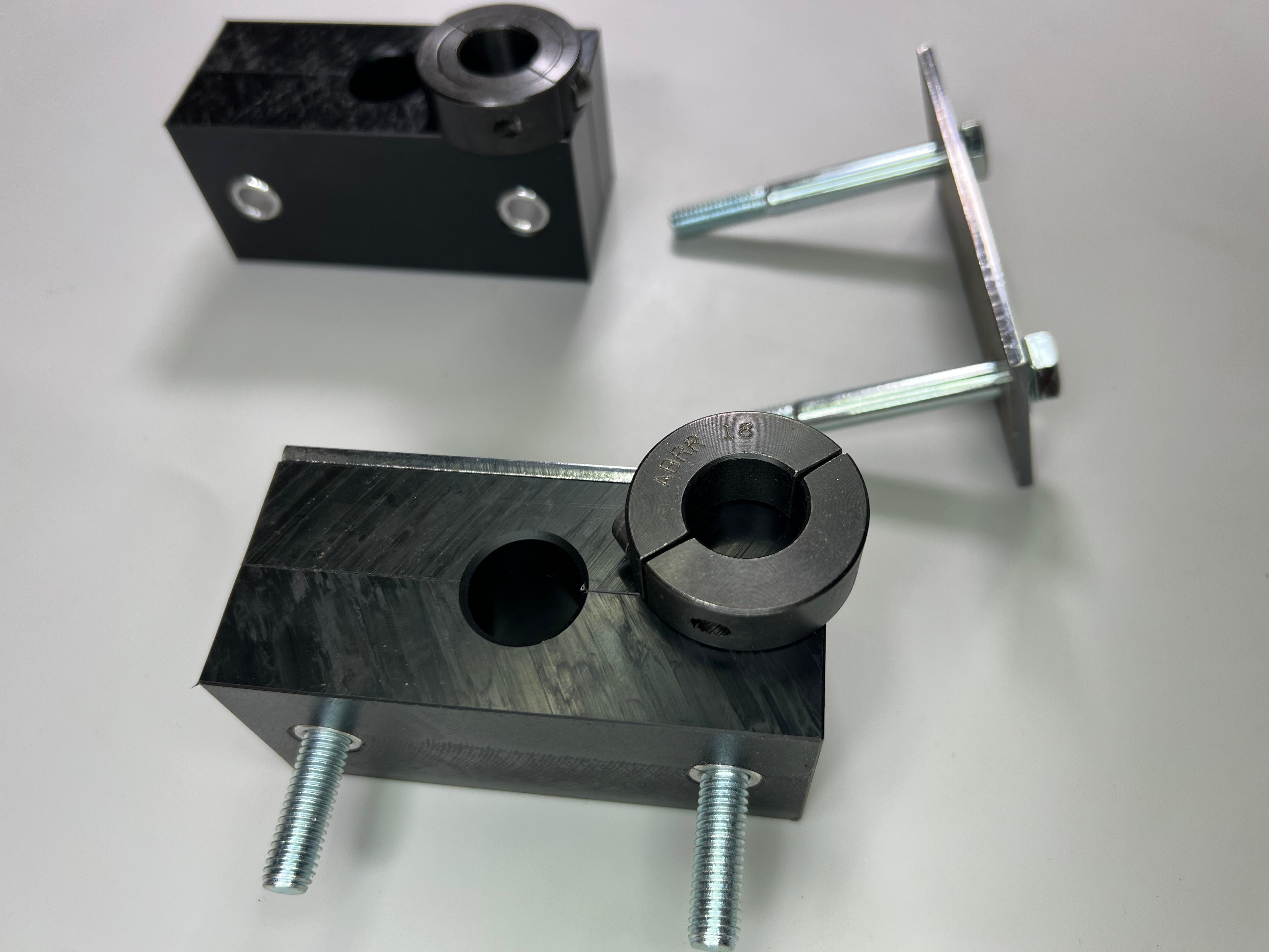 PU Stabilager Stabi Befestigung für VW Polo I bis III ohne Nachlauf Korrektur