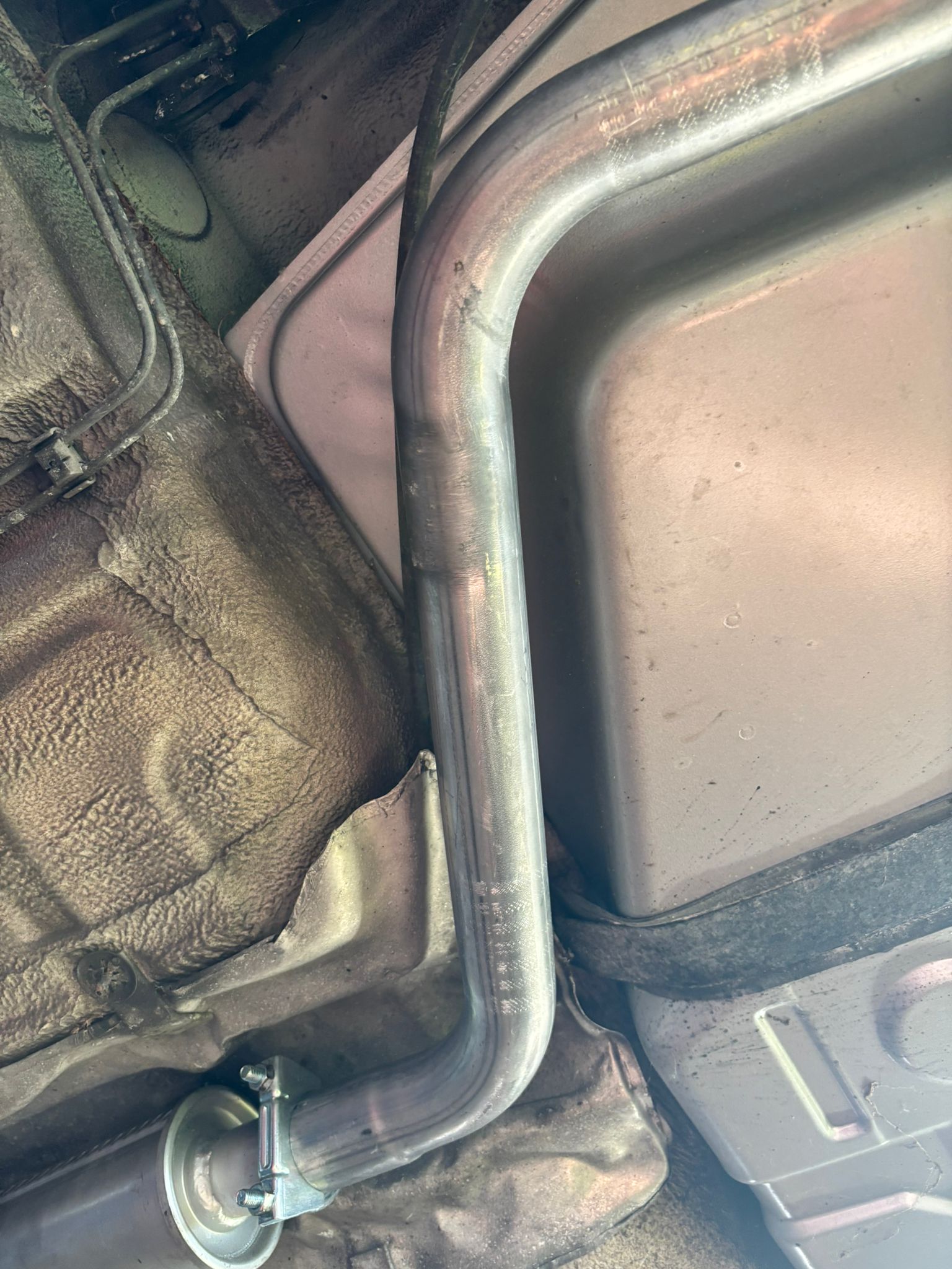 Mittelschalldämpfer Auspuff original Polo G40