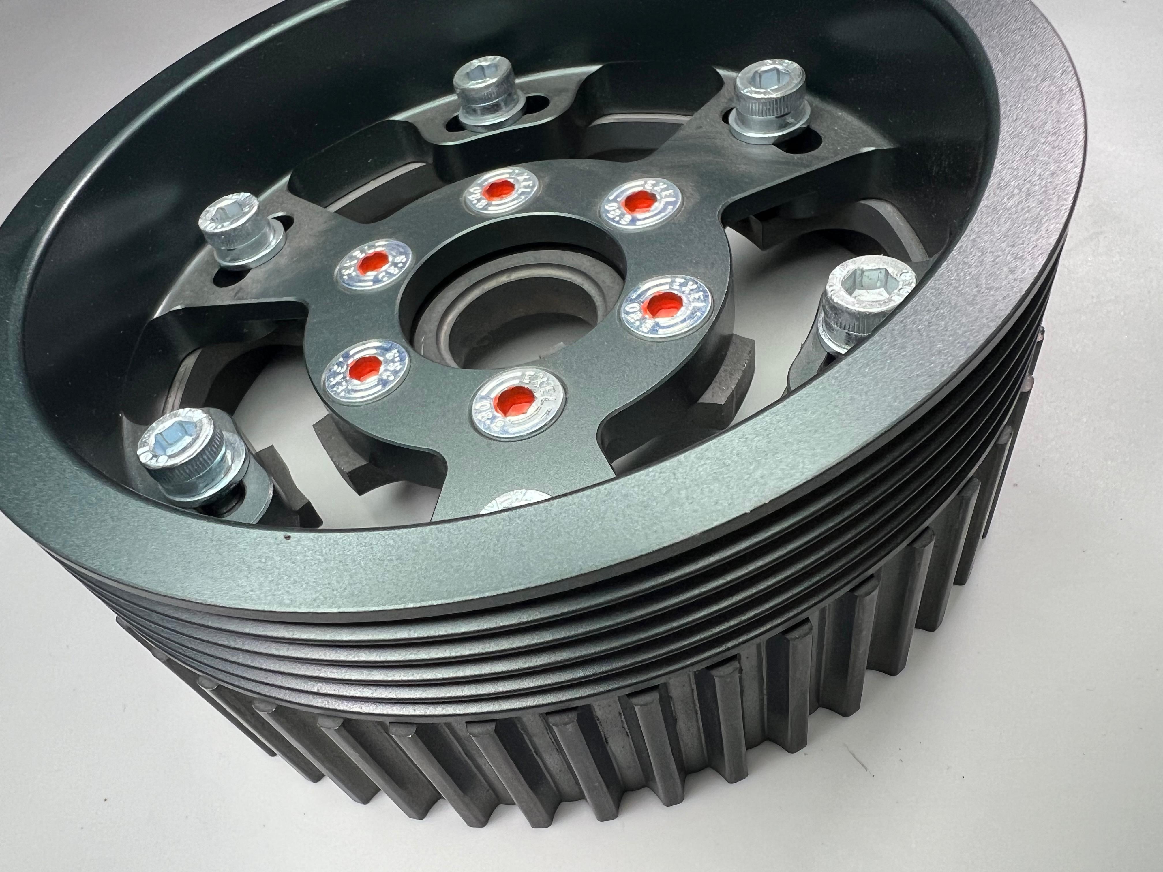 Verstellbares Nockenwellenrad für die 16VG60 Motoren mit 5PK Flachriemenrad zum Generator
