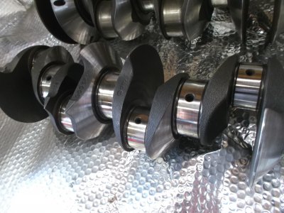 Kurbelwelle Polo 59,0mm Hub ,erleichtert, gereinigt und gewuchtet