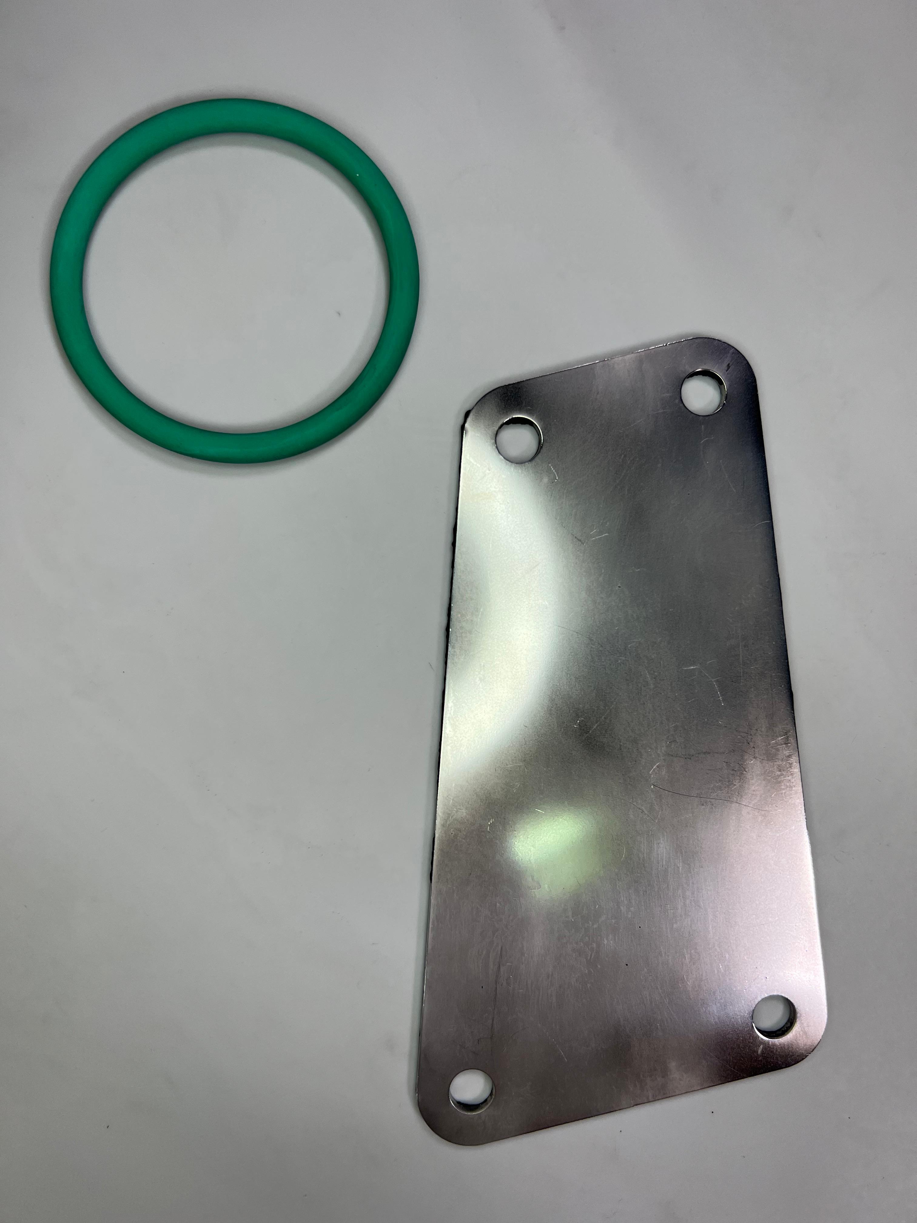 Abdeckplatte seitlich Motorblock G60 PG Motorblock
