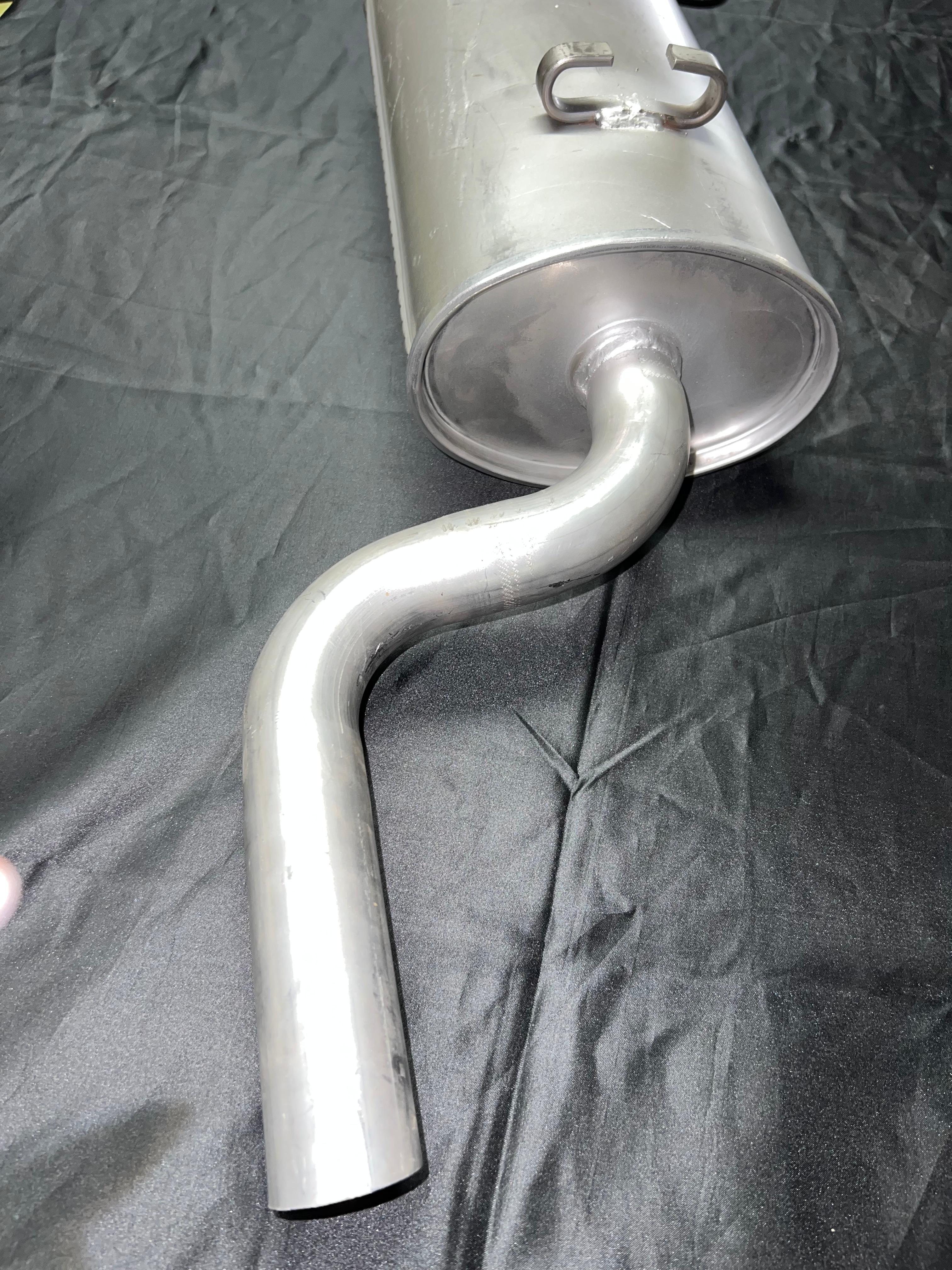 Endtopf Auspuff Endschalldämpfer original Polo G40