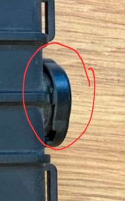 Deckel seitlich am Motorsteuergerät Polo G40 und am G60 Steuergerät