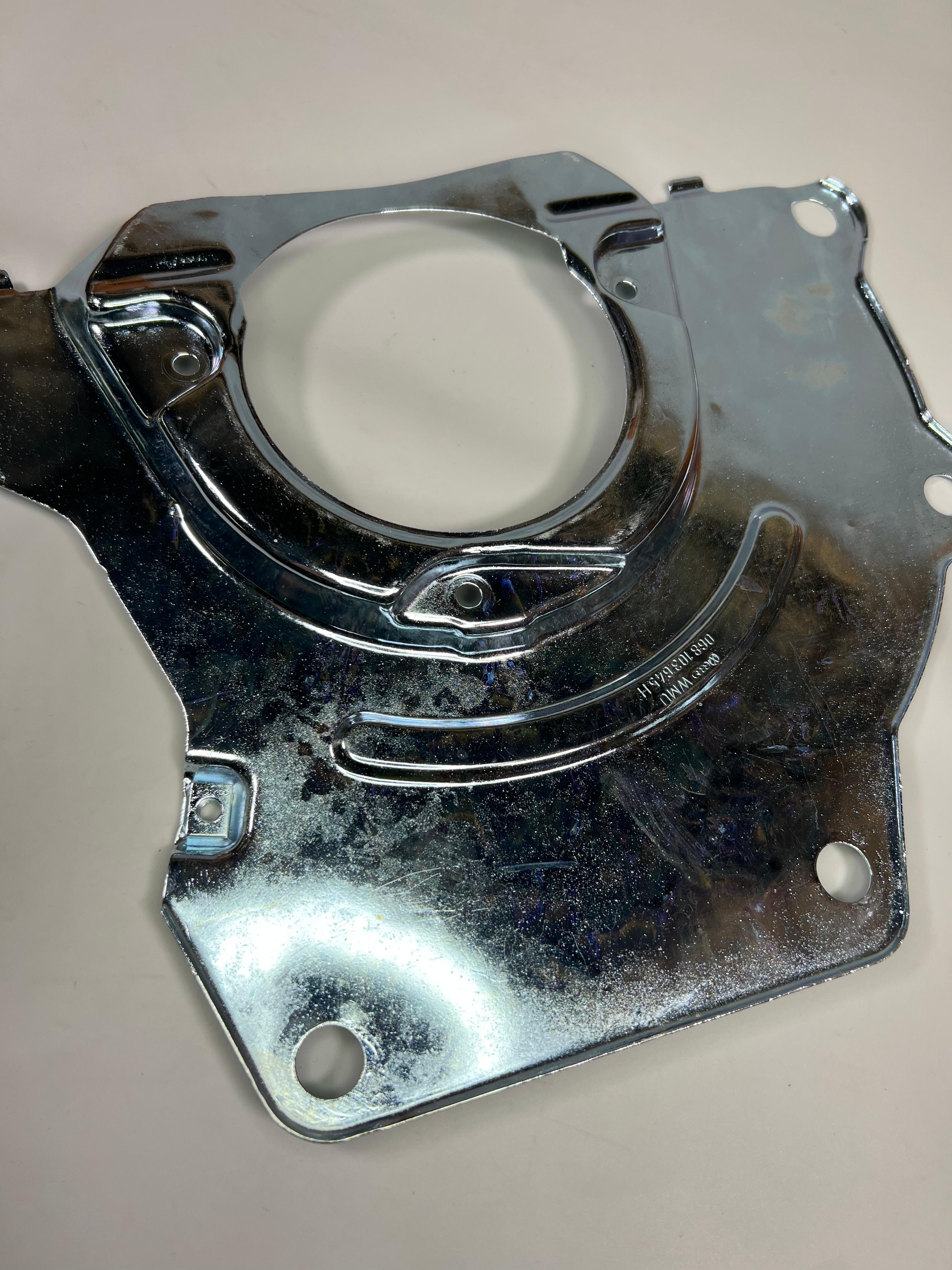 Blech zwischen Motor und Getriebe gebrauchtteil für VW G60 PG 1H aber neu verzinkt