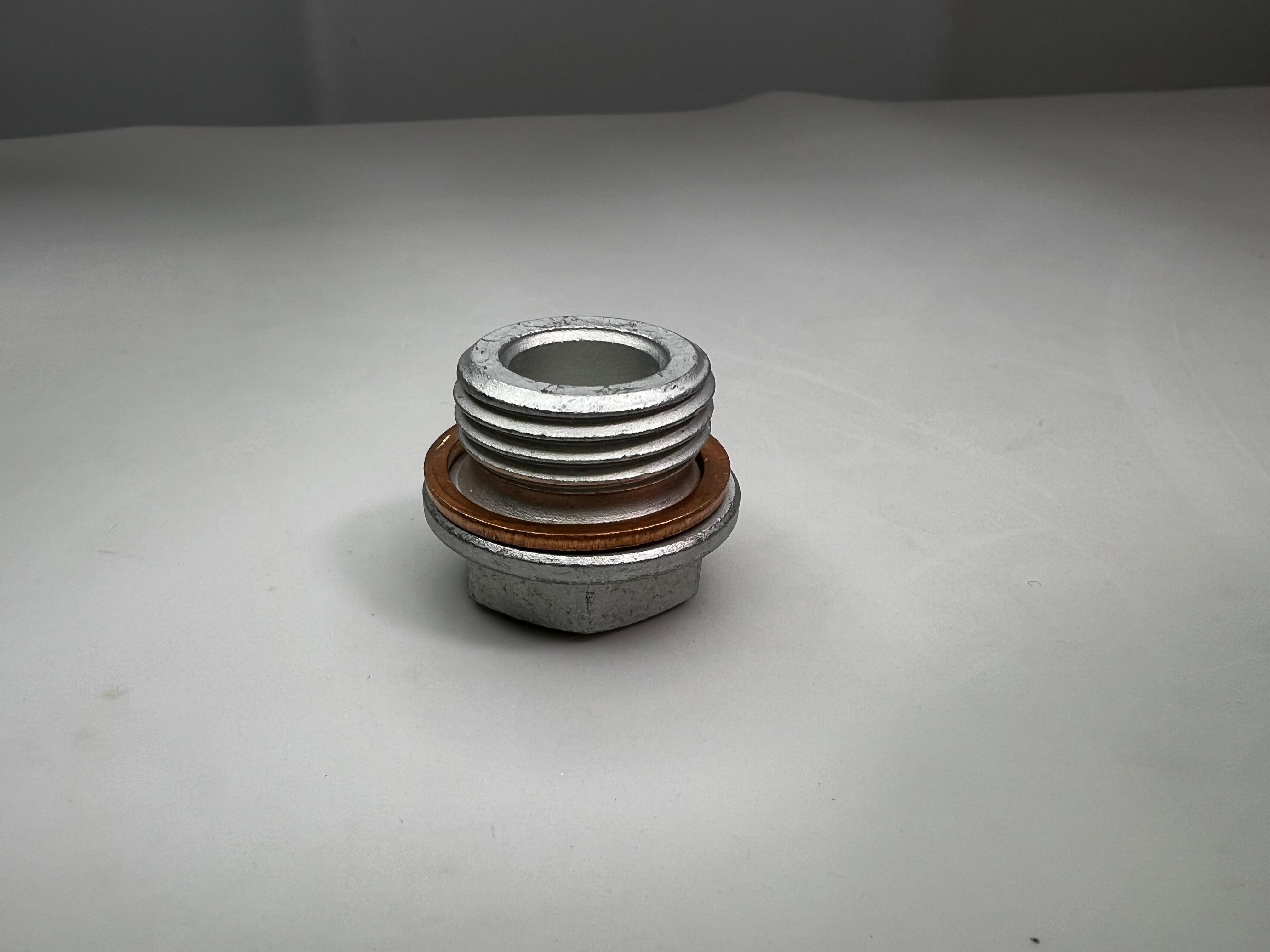 Lambdasonde Verschlussstopfen mit Kupferring  M18 x 1,5