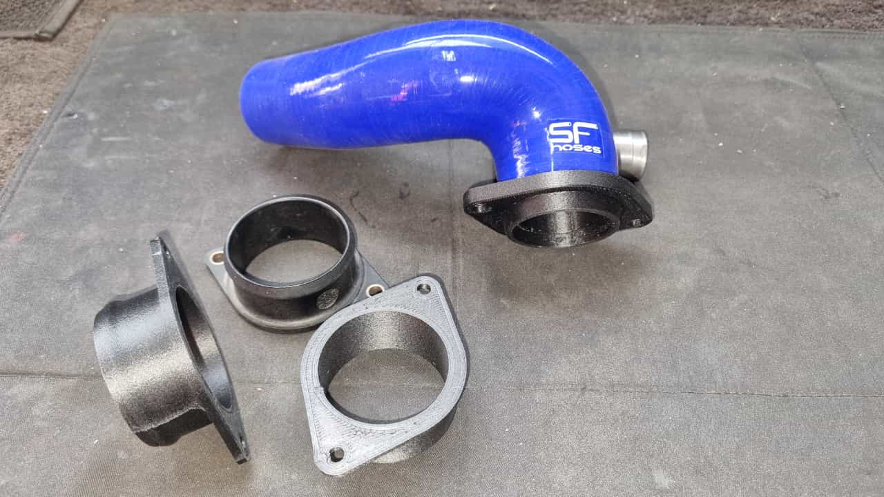Polo G40 Schlauch vom Ventildeckel zum G-Lader mit Kunststoff Adapter