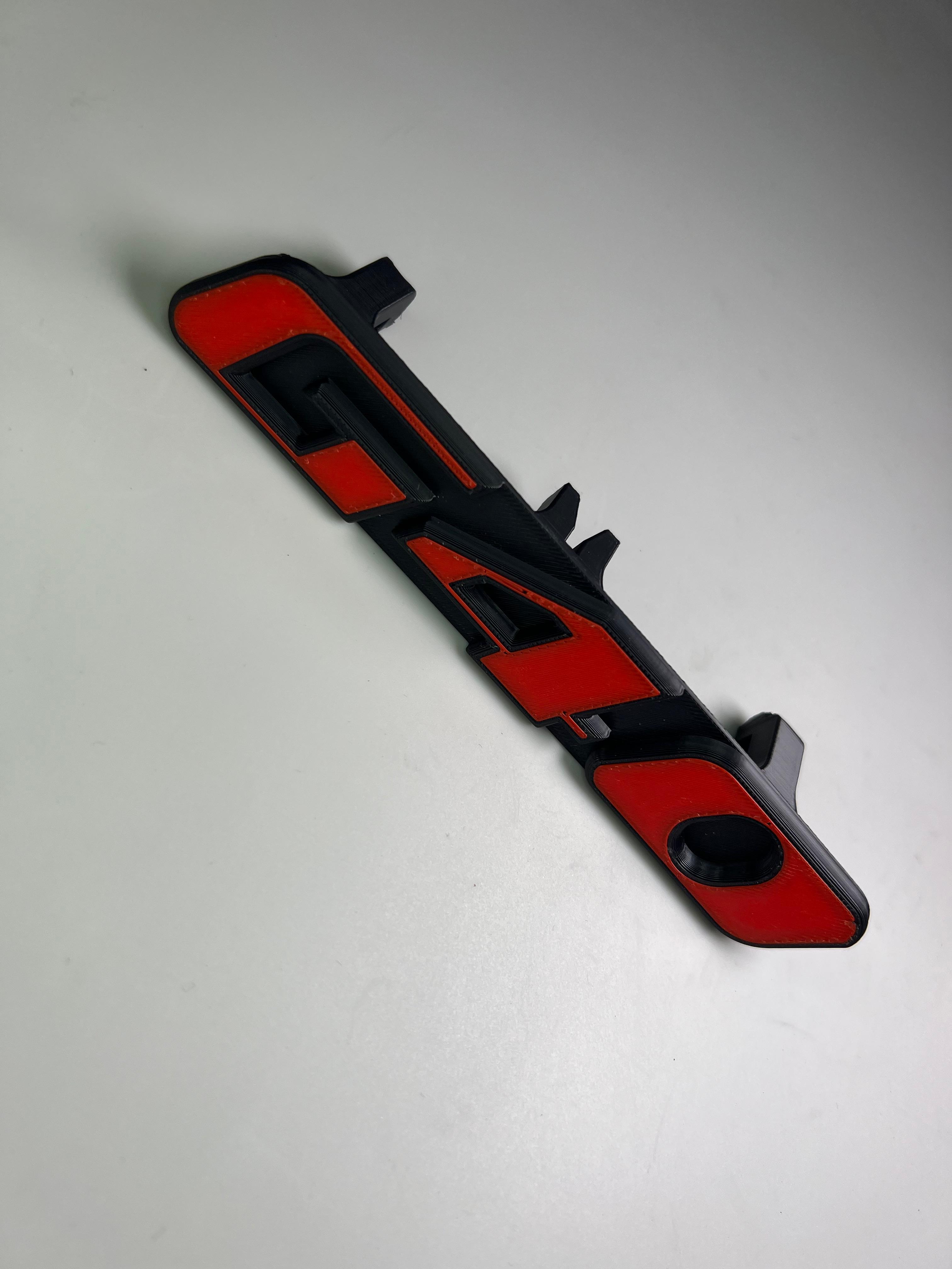 Emblem für den Polo G40 Kühlergrill aus Kunststoff