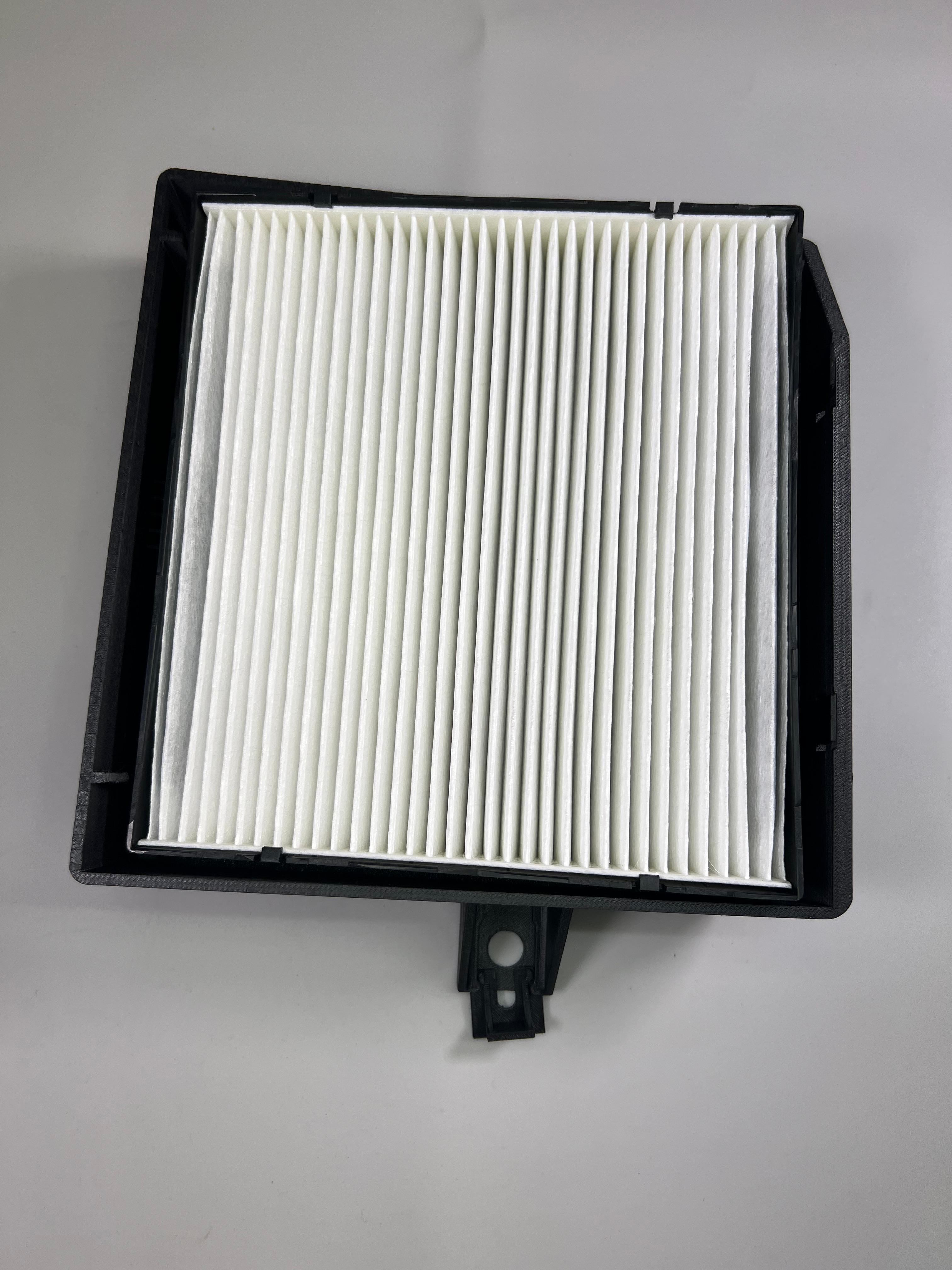 Innenraumfilter Pollenfilter Nachrüst Kit Filter mit Rahmen für den Golf 2 VW GOLF II 19E und  1G1