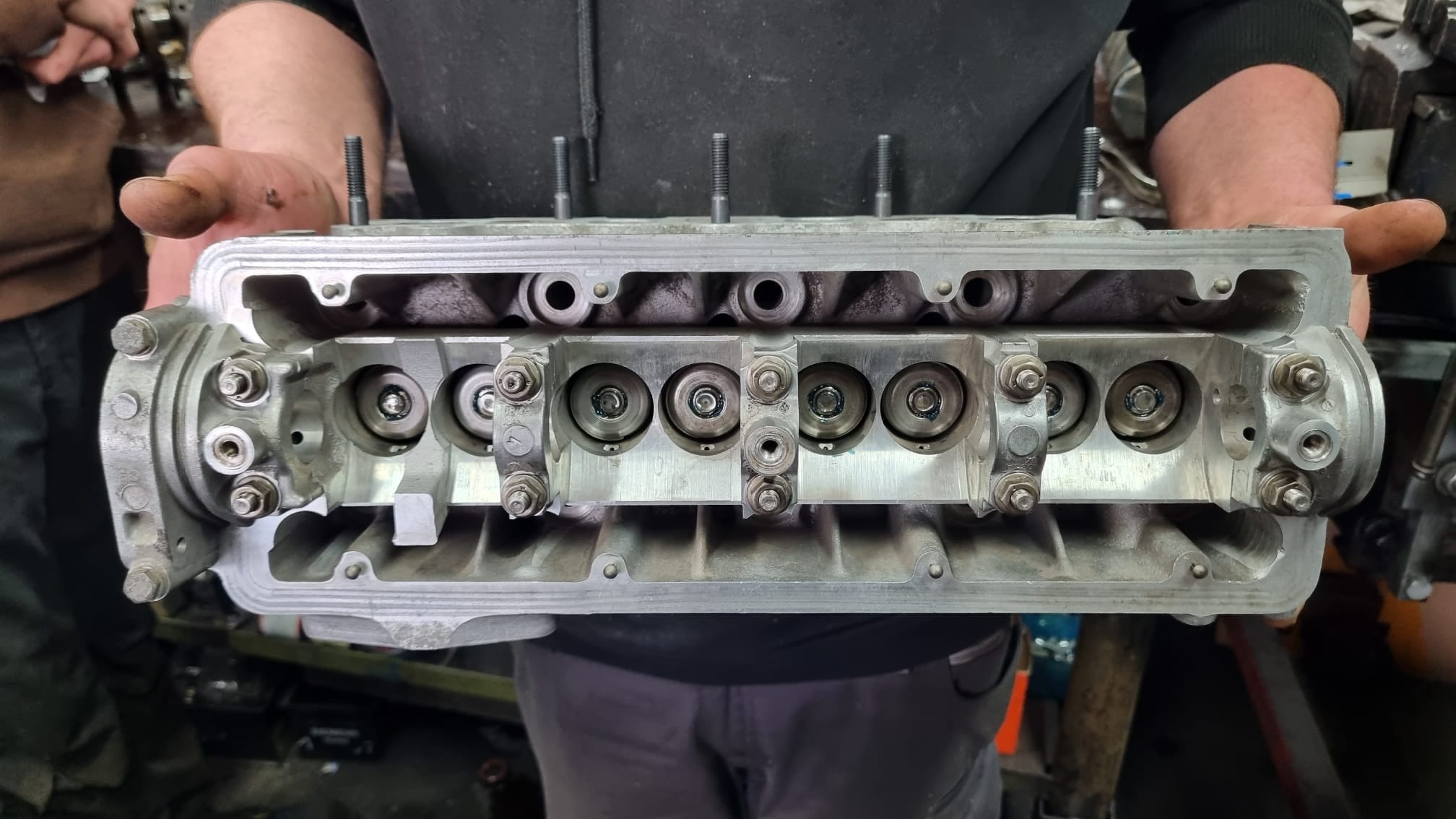 Polo G40 original Zylinderkopf im Tausch mit Ventilen Federn und Hydrostößel