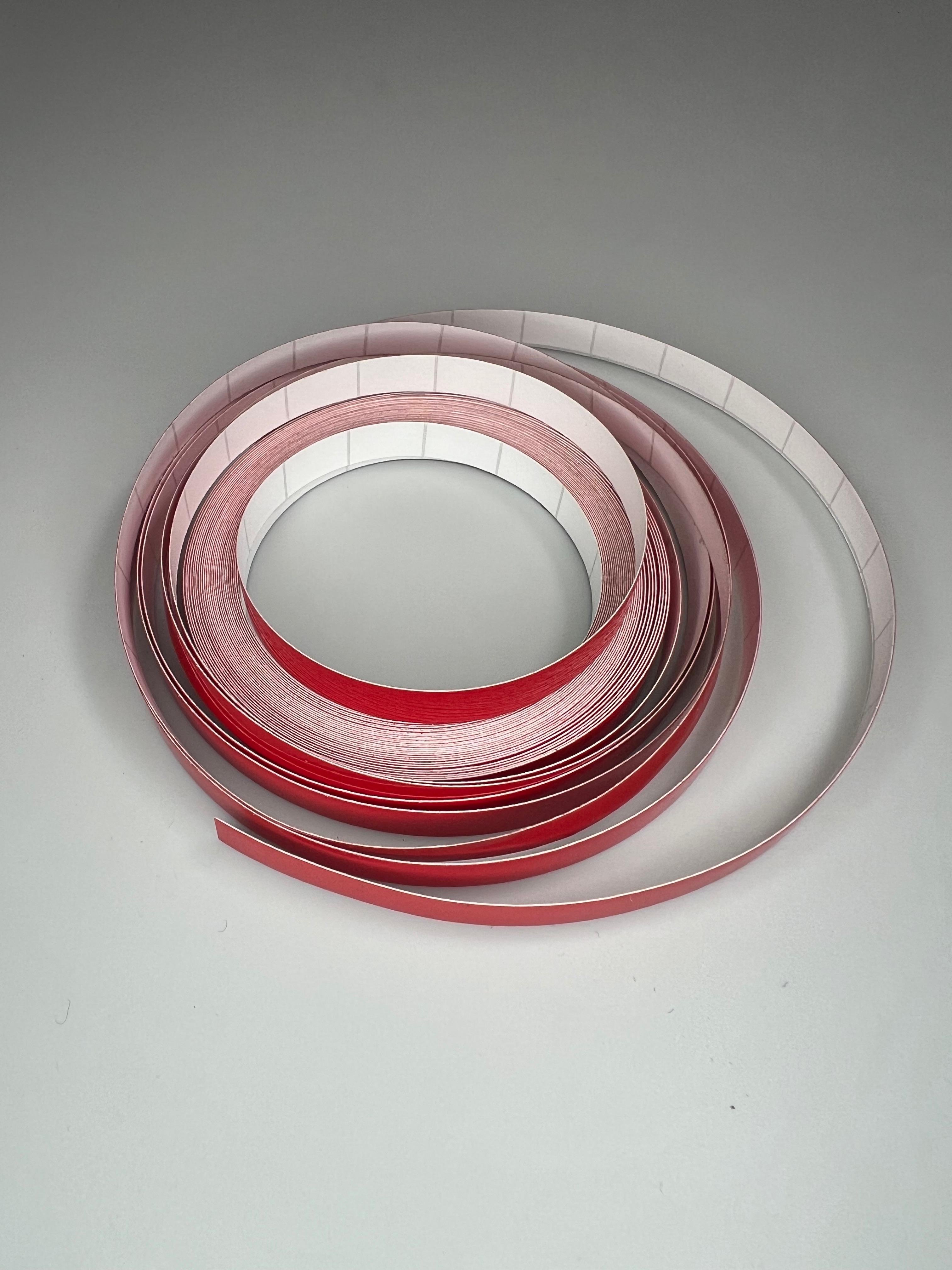 Zierstreifen Rot G40 3F GT für die Stoßfänger Polo III vorne und hinten