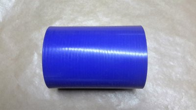 Silikonschlauch gerader Verbinder in 60 mm Durchmesser und 100mm Lang Farbe Blau
