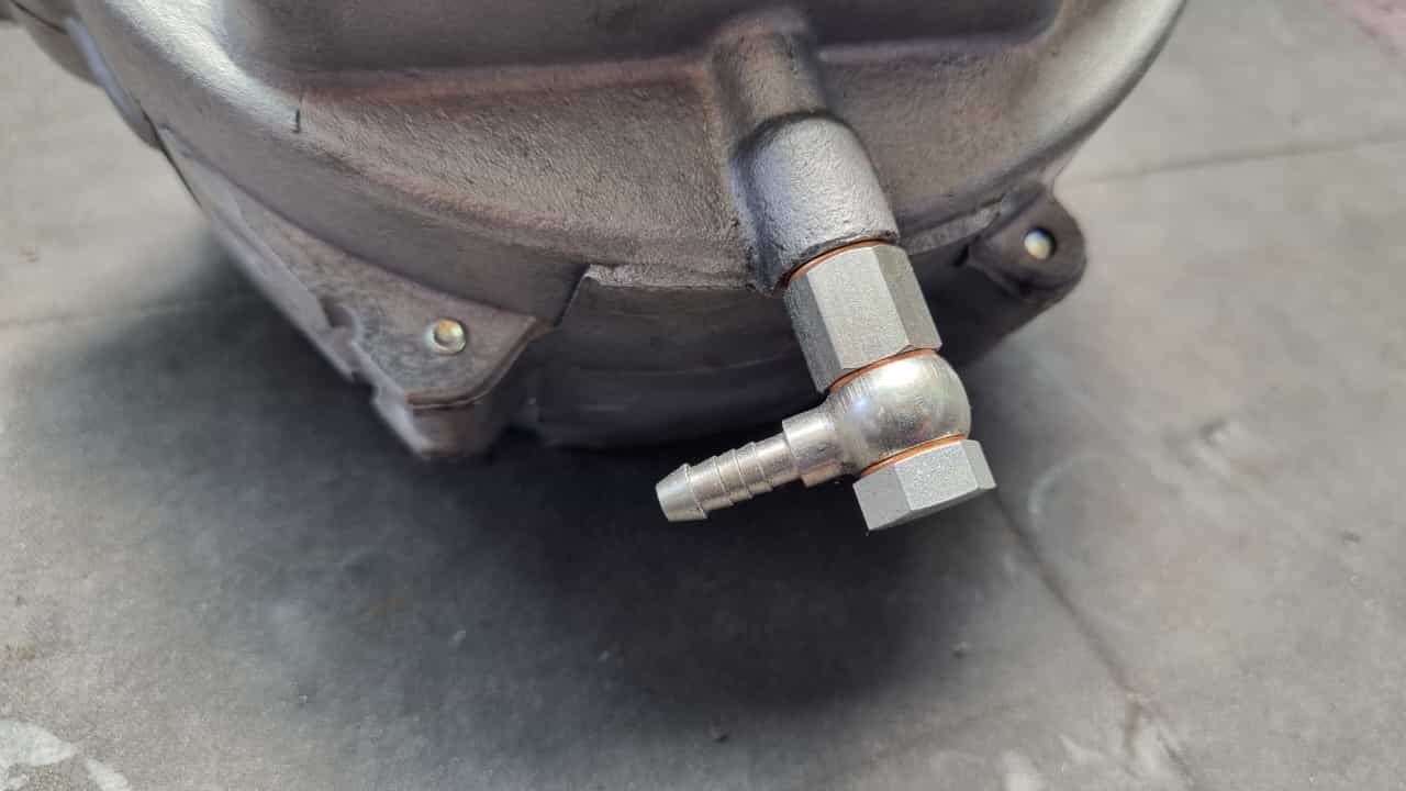 Adapter für die G-Lader Rücklaufleitung, Ölleitung,  bei defektem Gewinde