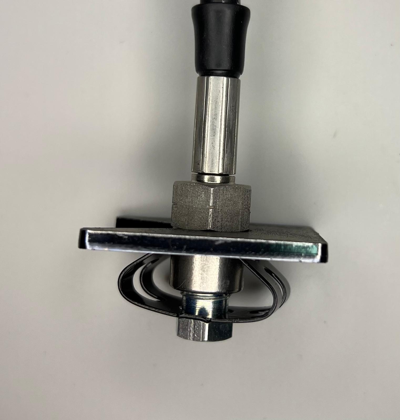 Halter für die Bremsschläuche zum anschweißen an der Hinterachse
