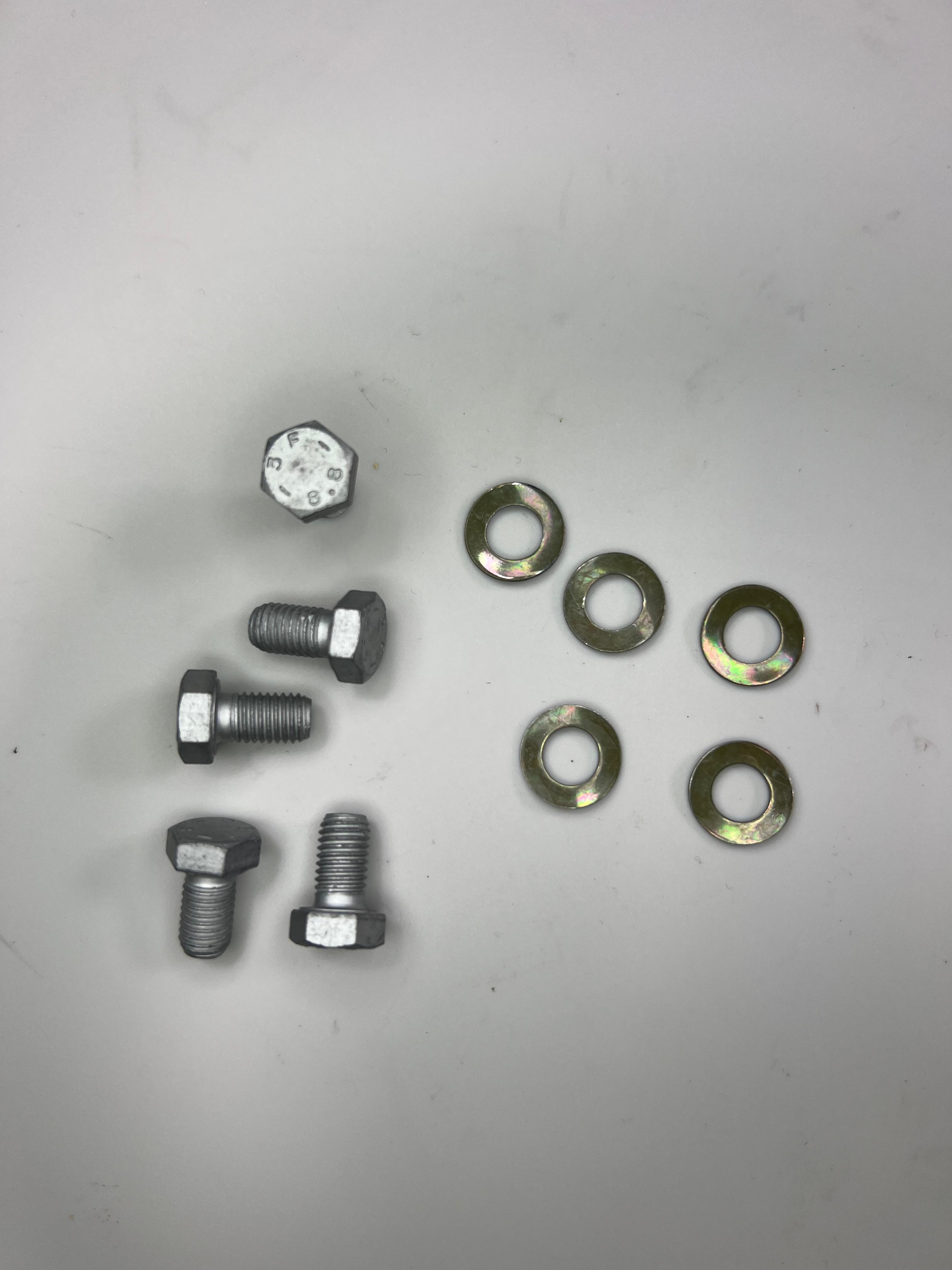 Schraube M 7X16 mit Unterlegscheibe Blech unten am Getriebe gebrauchtteil für VW Polo G40