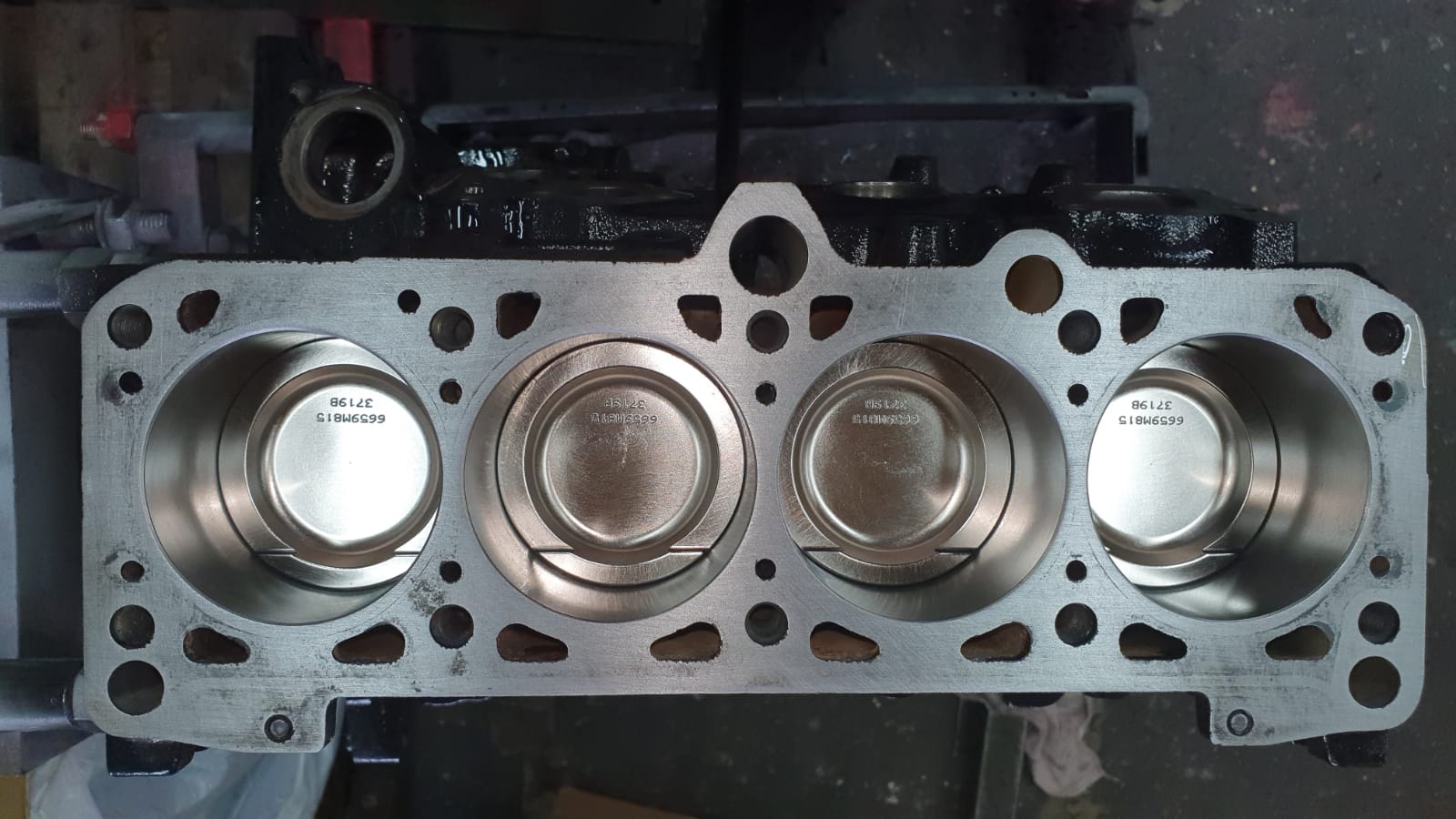 Motorblock 1,8 Liter VW G60 PG  mit Wiseco Kolben  K1 Pleuel neu aufgebaut
