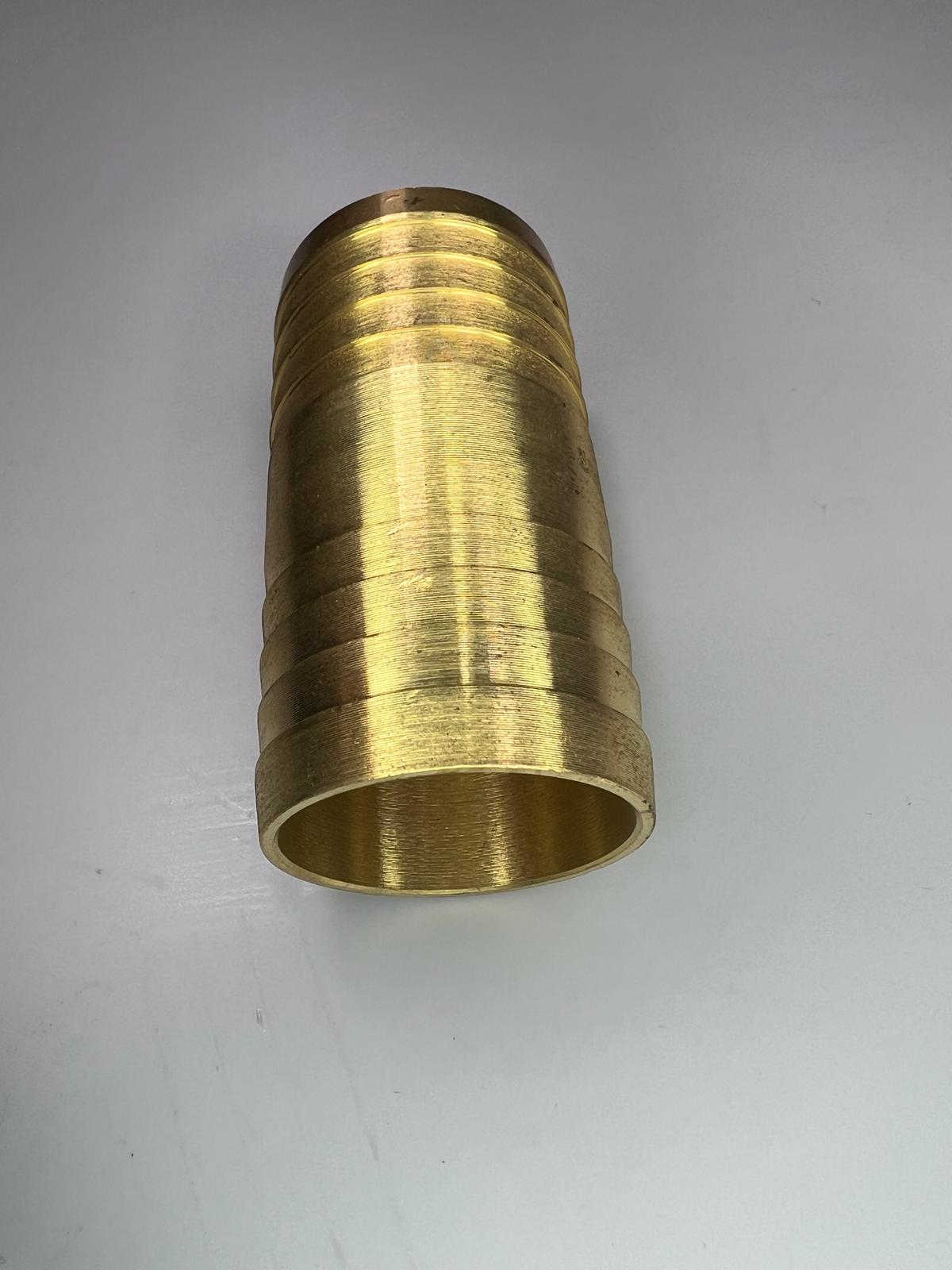 Wasserschlauch Verbindungsstück Schlauch Verbinder 32mm aus Metall Pressmessing