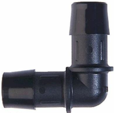 Wasserschlauch Verbindungsstück Schlauch Verbinder Winkelverbinder 90° aus Kunststoff 25mm aus Kunst