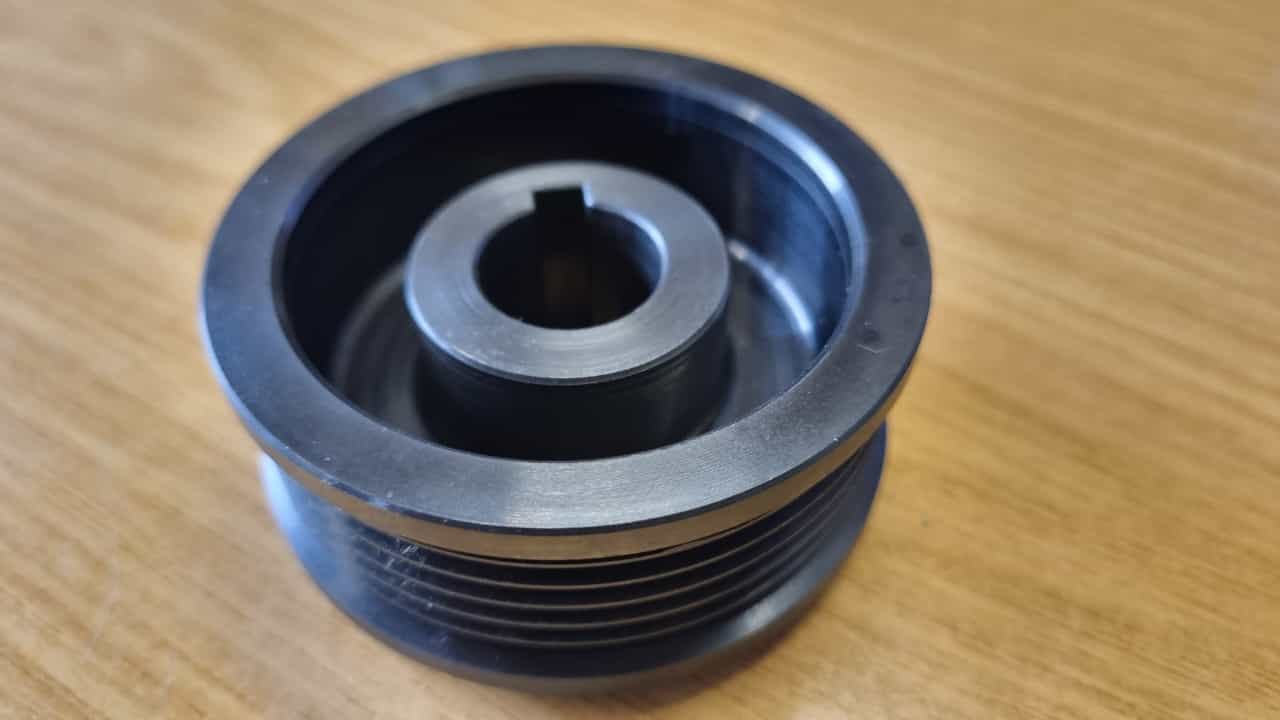 Laderrad Laderräder Rad Laderräder für G60 Lader im Polo G40 mit 6PK Riementrieb aus Stahl