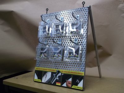 Hutablagehalter Tresenaufsteller mit 6 Anbaukits Golf 5, Golf 6, Audi A3 auch Sportback 8PA und A4
