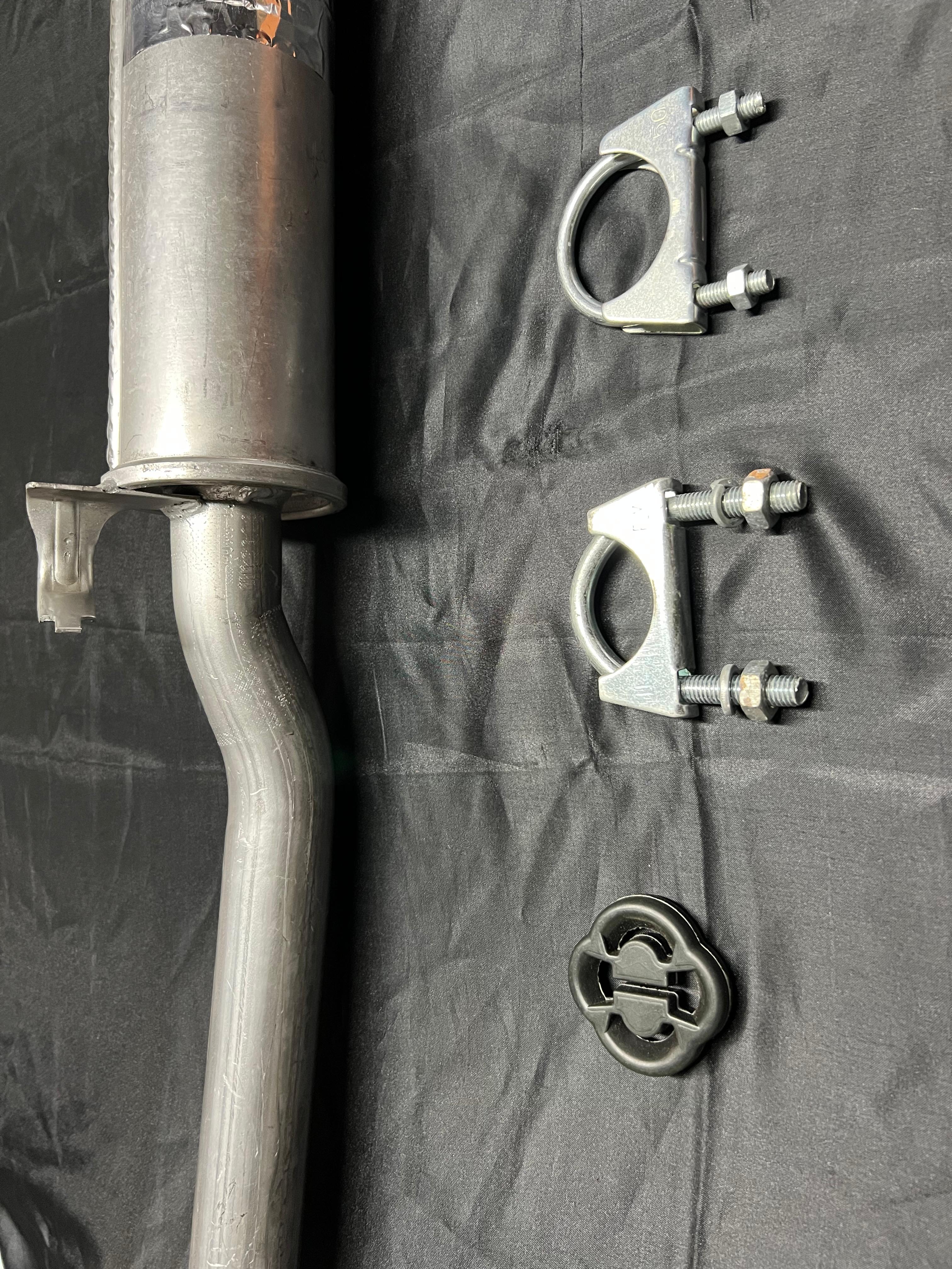 Mittelschalldämpfer Auspuff original Polo G40