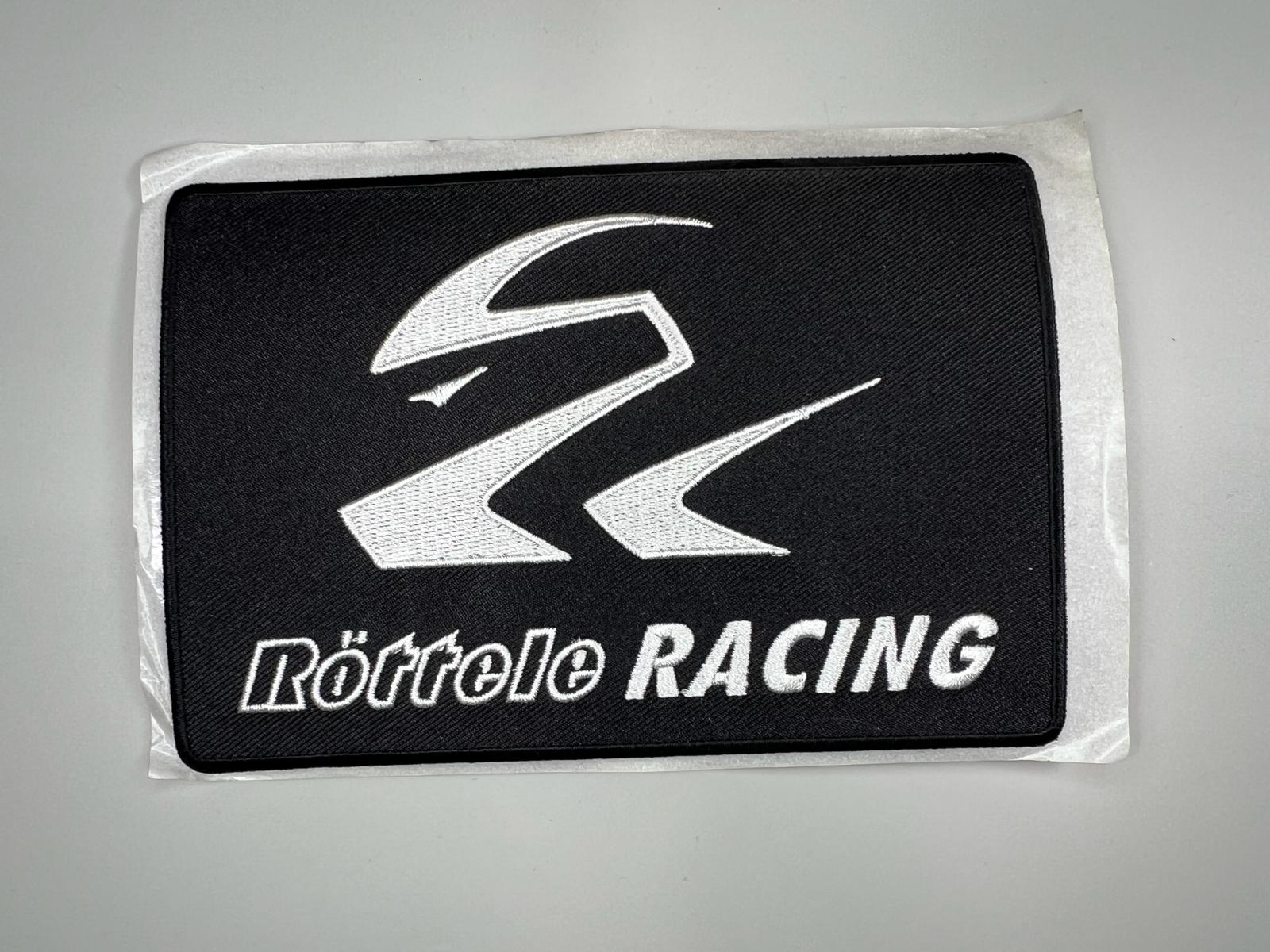Aufnäher von Röttele-Racing für Rennsportanzüge, Jacken usw