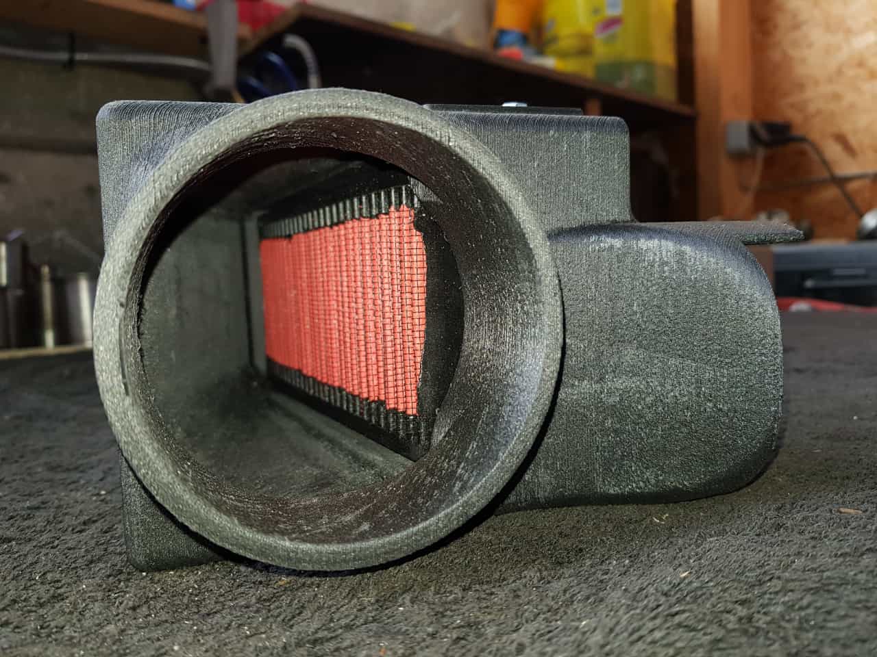 Air Intake Luftfilterkasten Ansaugung für Polo G40 oberhalb des Ladeluftkühler