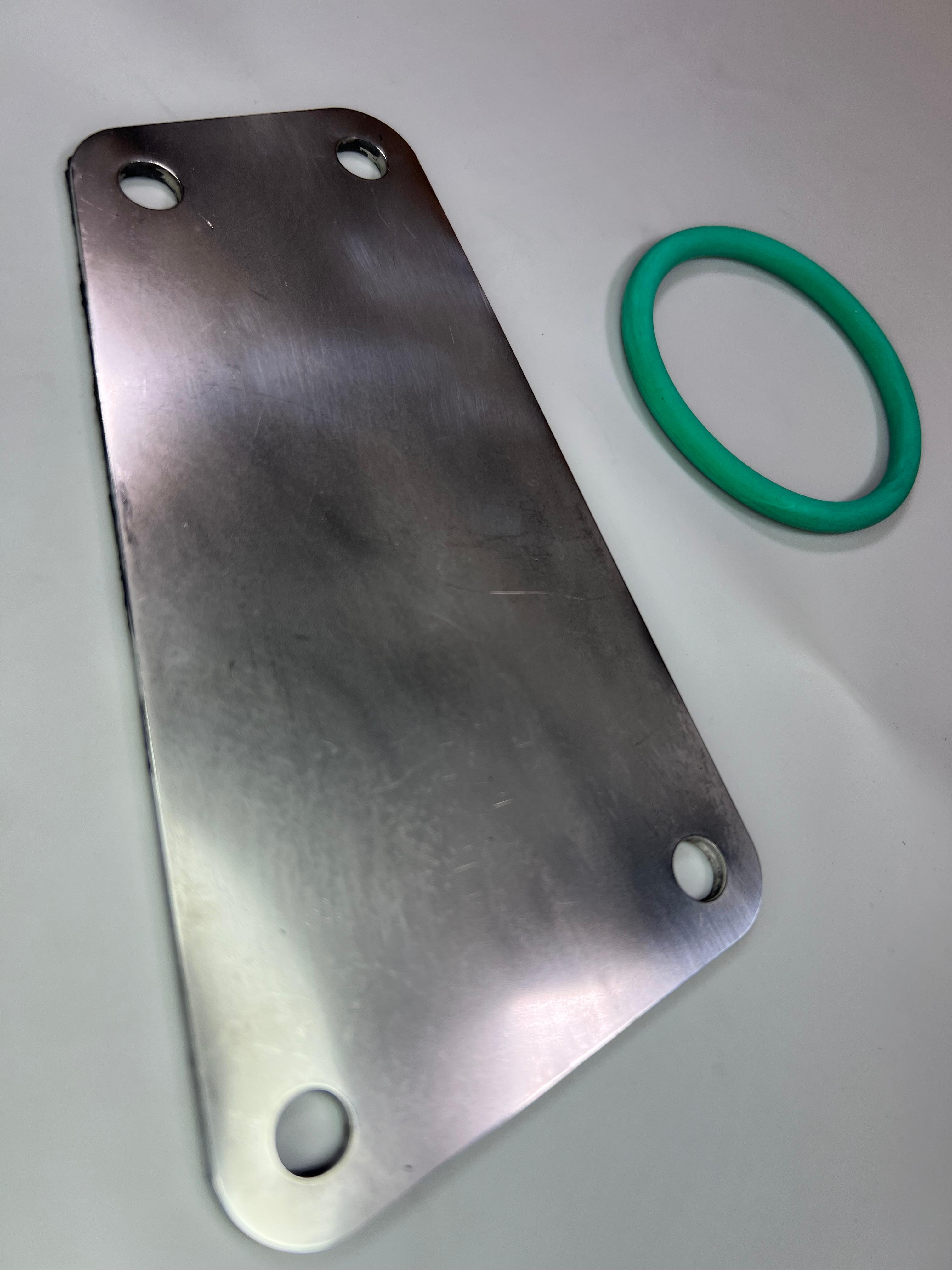 Abdeckplatte seitlich Motorblock G60 PG Motorblock