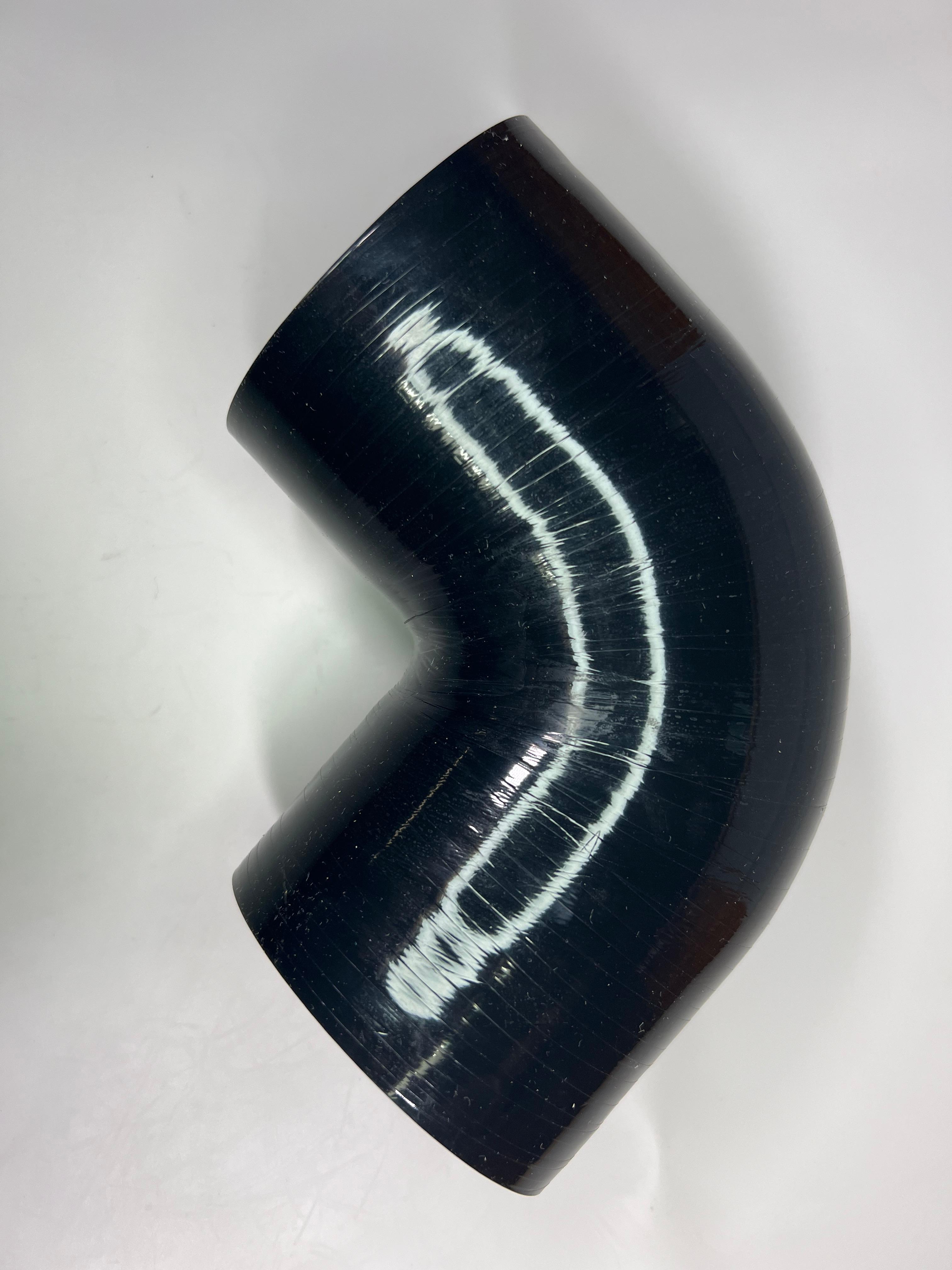 90° Ladedruckschlauch aus Silikon 89 mm