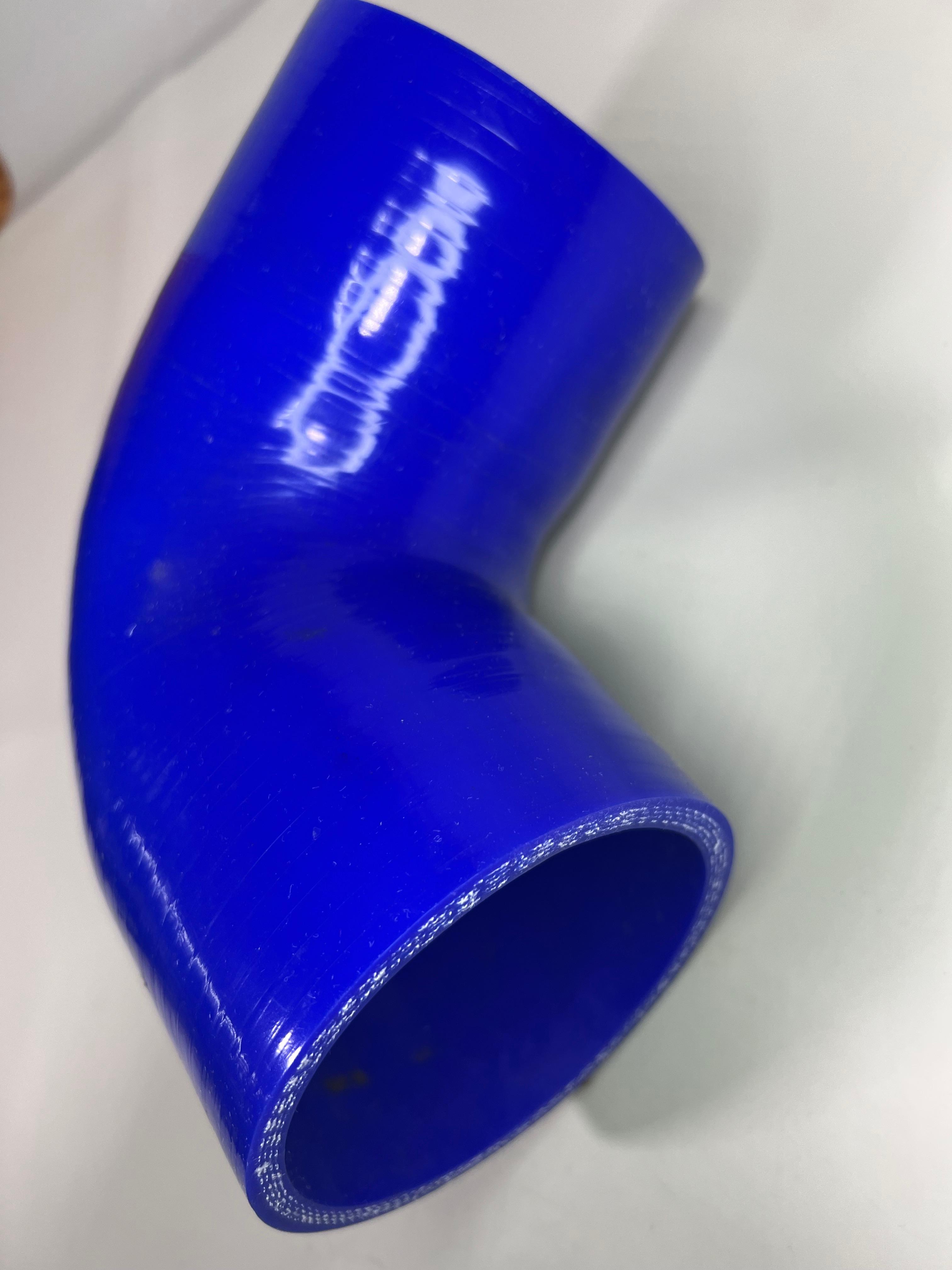 90° Ladedruckschlauch aus Silikon 89 mm