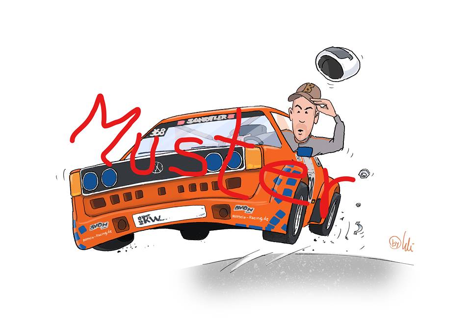 Karikatur von euch und euerm Auto