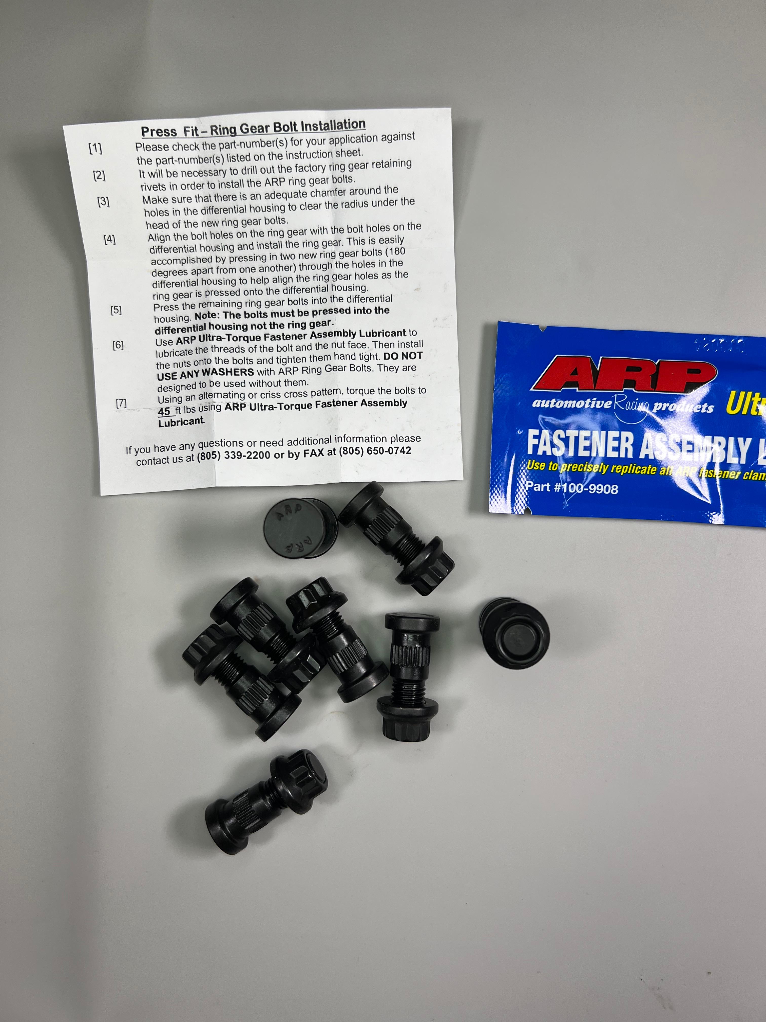 ARP 204-3002 Differential-Schrauben VAG 02A  Getriebe
