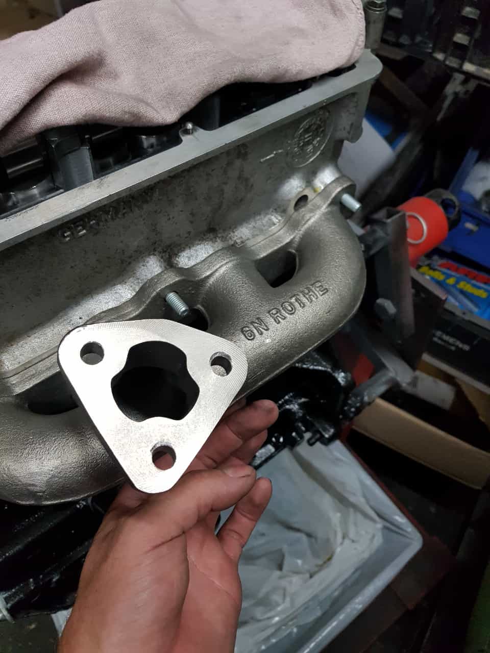 Turbolader Abgaskrümmer für Polo G40 für K03 Turbolader