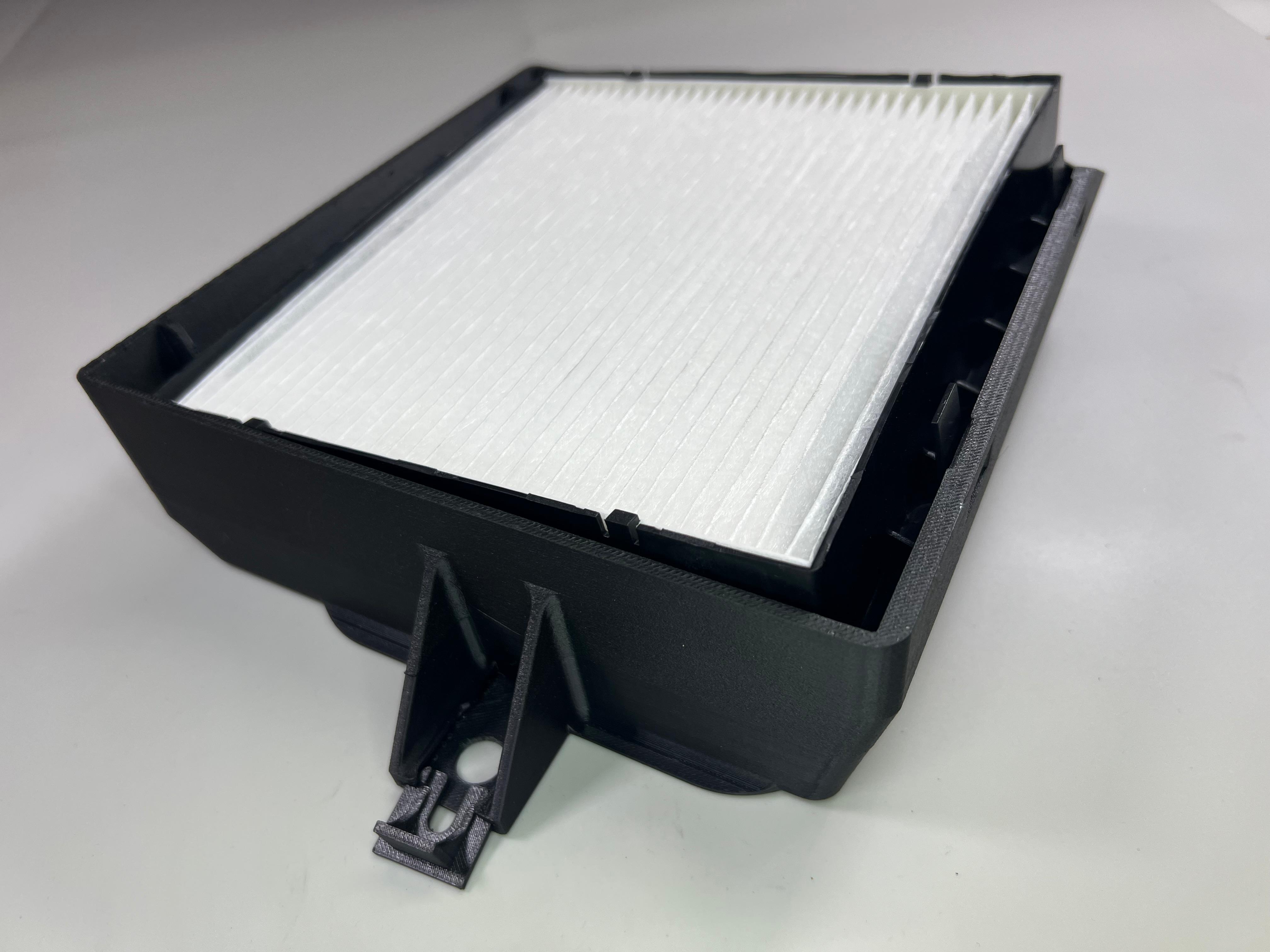 Innenraumfilter Pollenfilter Nachrüst Kit Filter mit Rahmen für den Golf 2 VW GOLF II 19E und  1G1