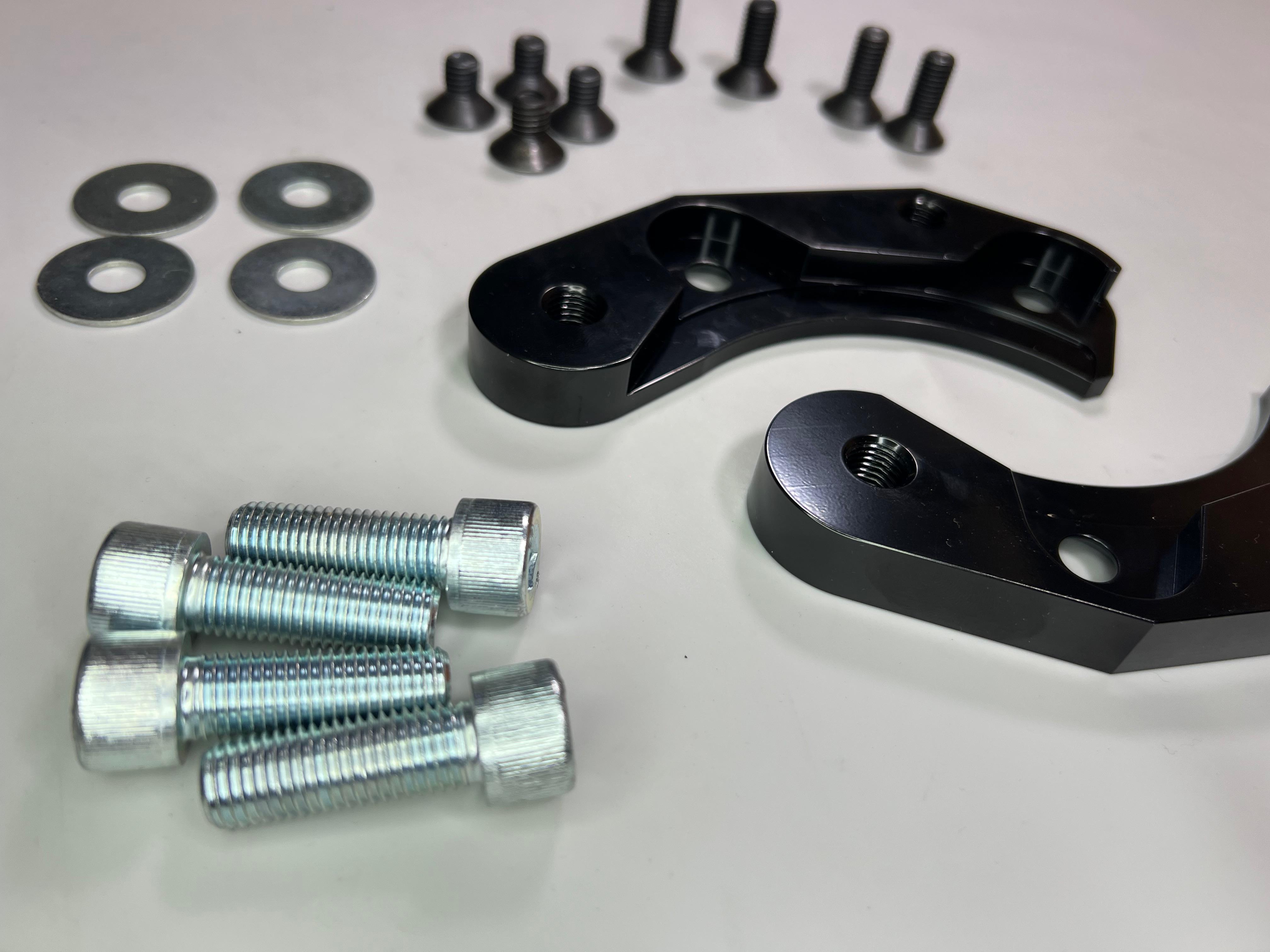 Bremssatteladapter für alle Golf 1 Caddy und Polo I bis III mit G60 oder 16V Bremssättel