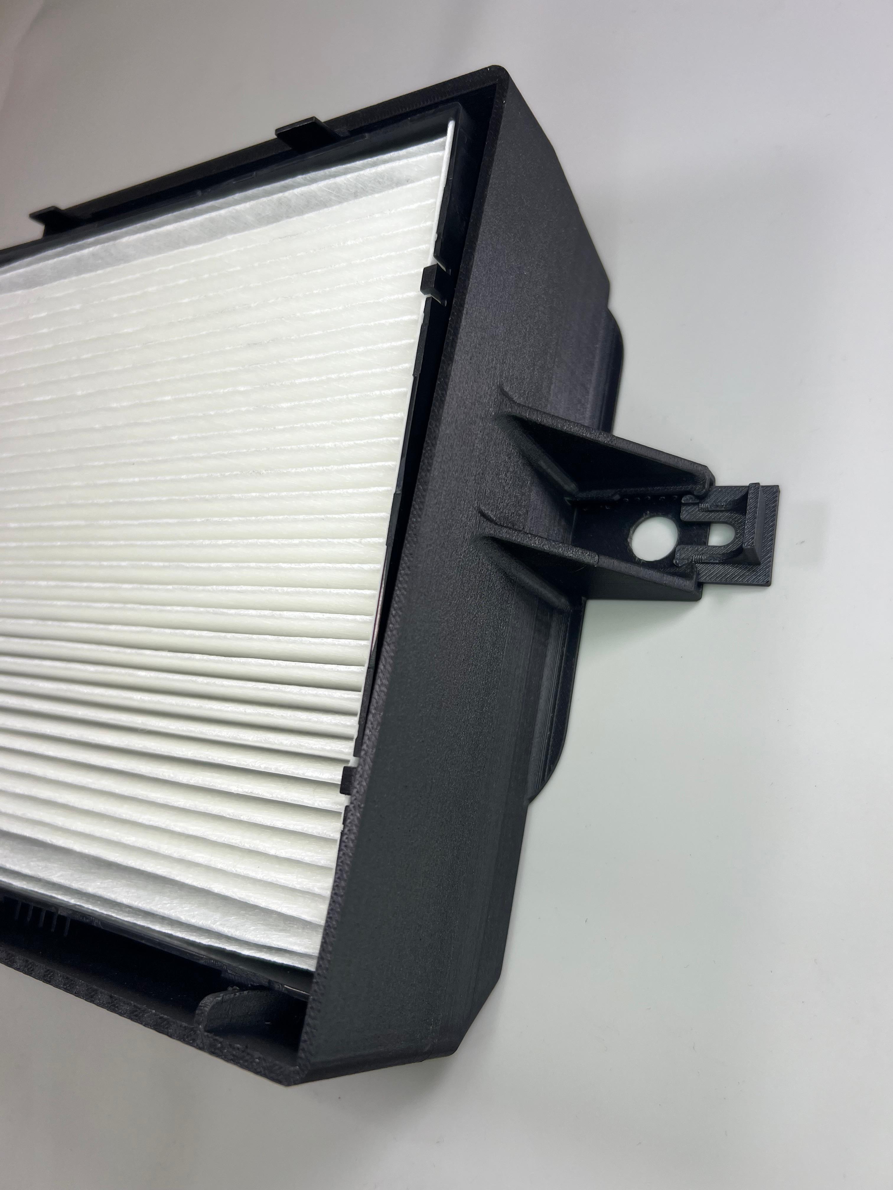 Innenraumfilter Pollenfilter Nachrüst Kit Filter mit Rahmen für den Golf 2 VW GOLF II 19E und  1G1