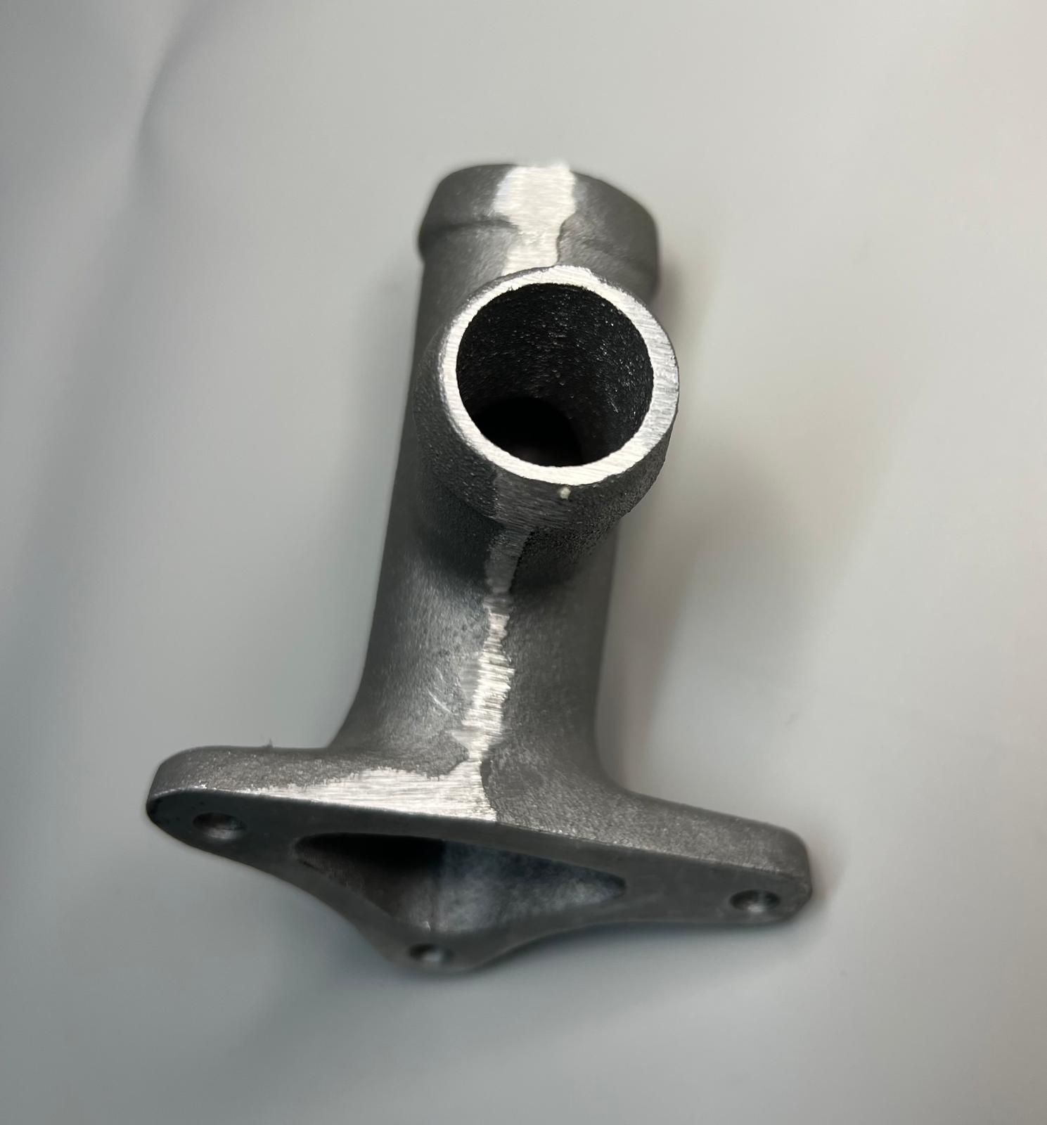 Kühlwasserstutzen , Wasserflansch gerade für den VW 16V Zylinderkopf VW 1,8L 2,0L 16V PL KR 9A