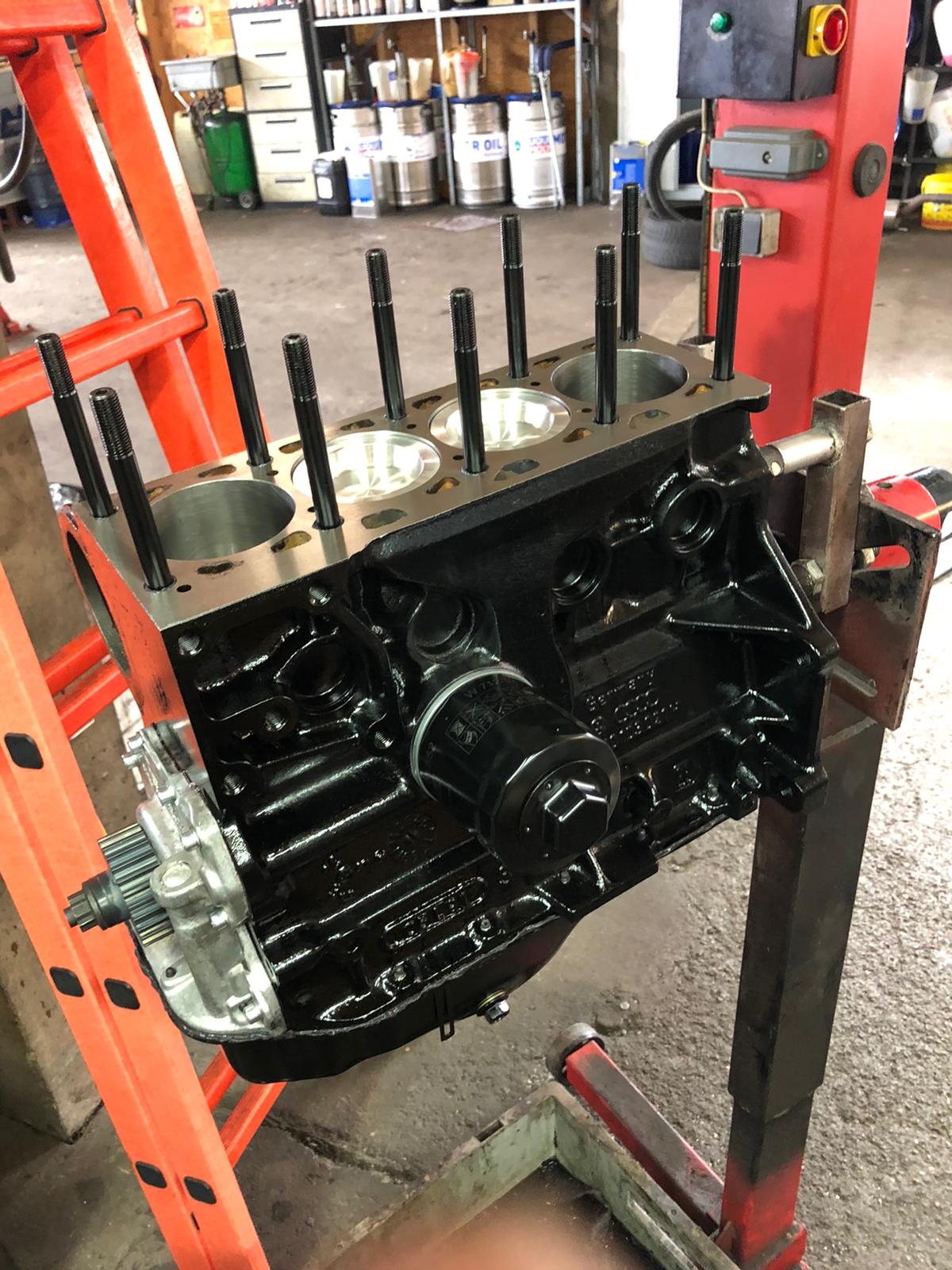 Motorblock für Polo G40 1340ccm mit Wiseco Kolben,K1 Pleuel