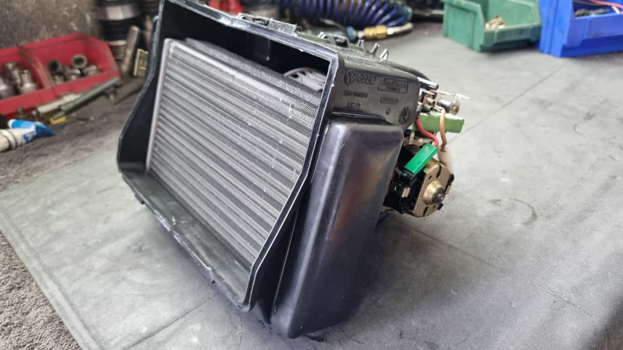 Lüftergebläse Gebläsekasten Heizung Innenraum Lüftermotor für den Polo 80 / 86c G40 Transporter T3