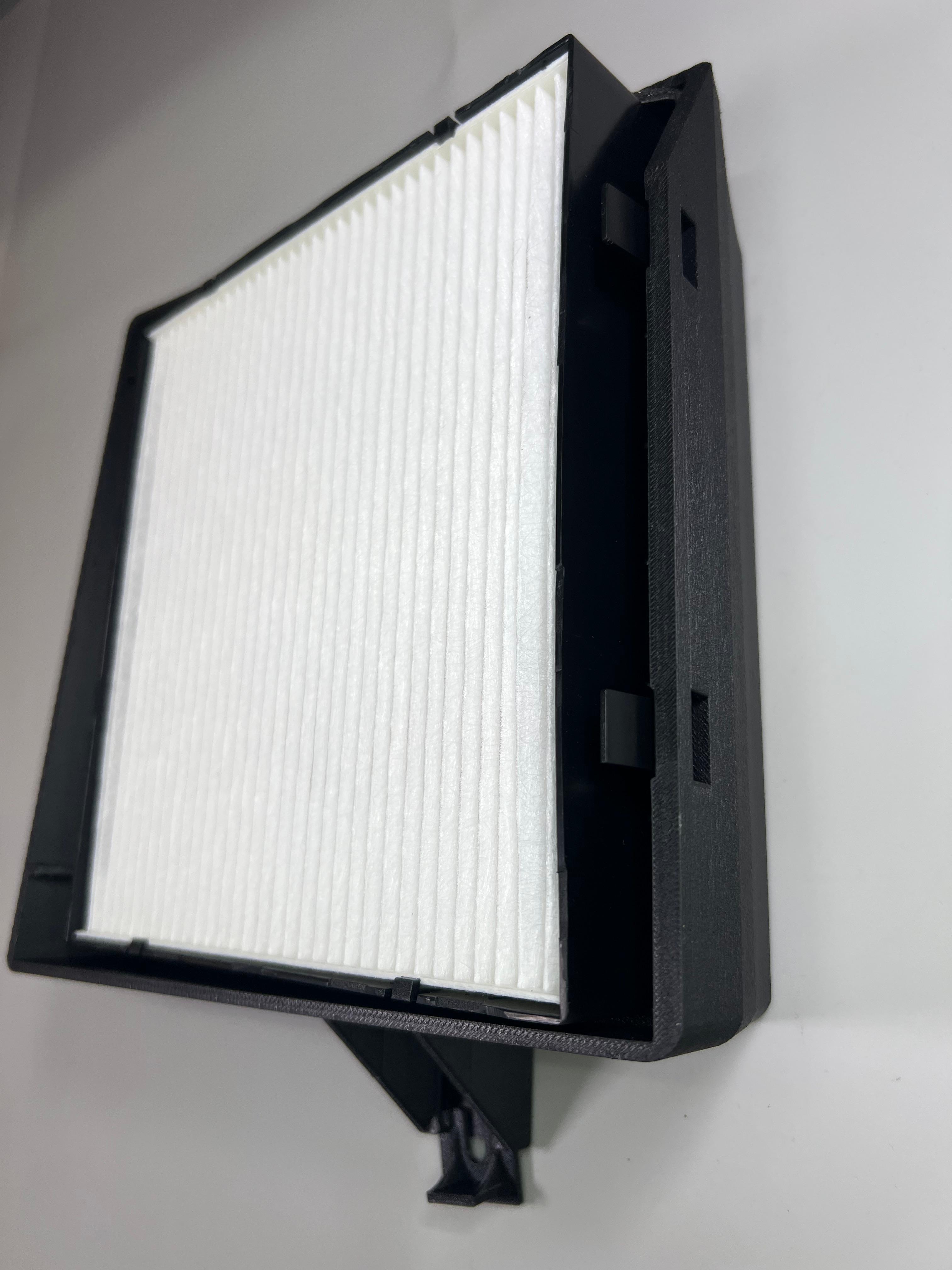 Innenraumfilter Pollenfilter Nachrüst Kit Filter mit Rahmen für den Golf 2 VW GOLF II 19E und  1G1