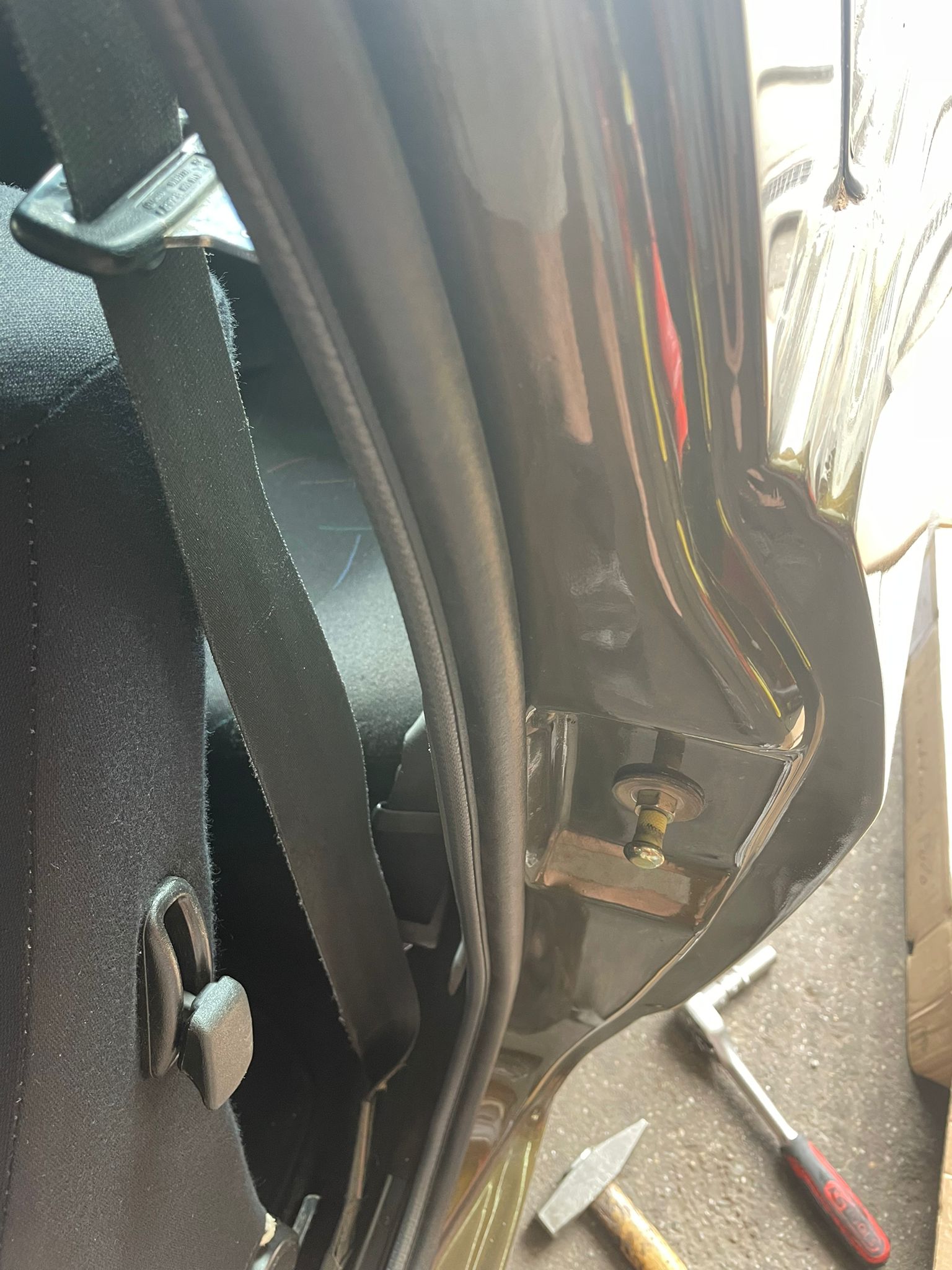 Dichtung für die Fahrer oder Beifahrertür Polo 86C