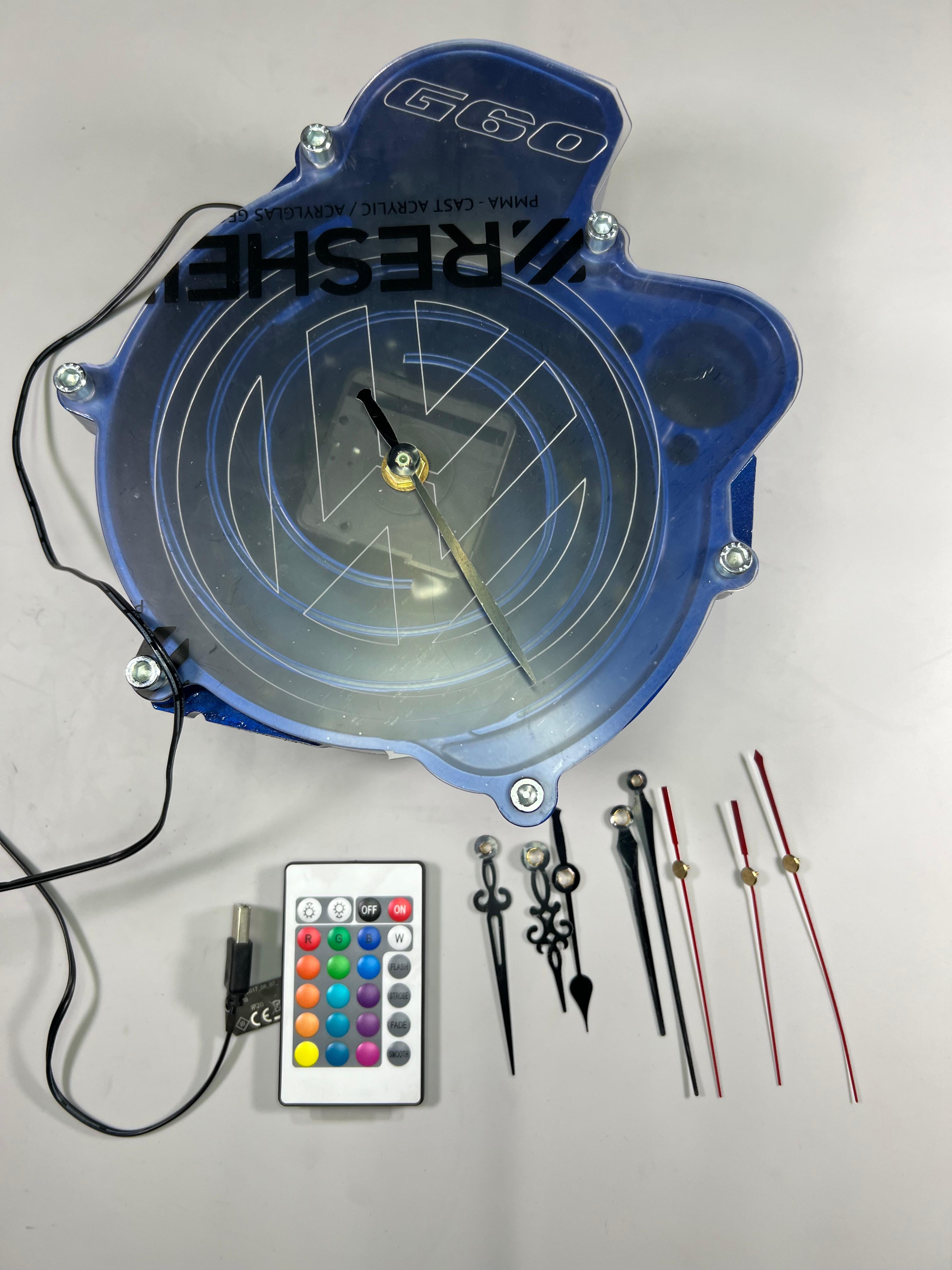G60 Lader Uhr mit Farbwechselfunktion und Fernbedienung