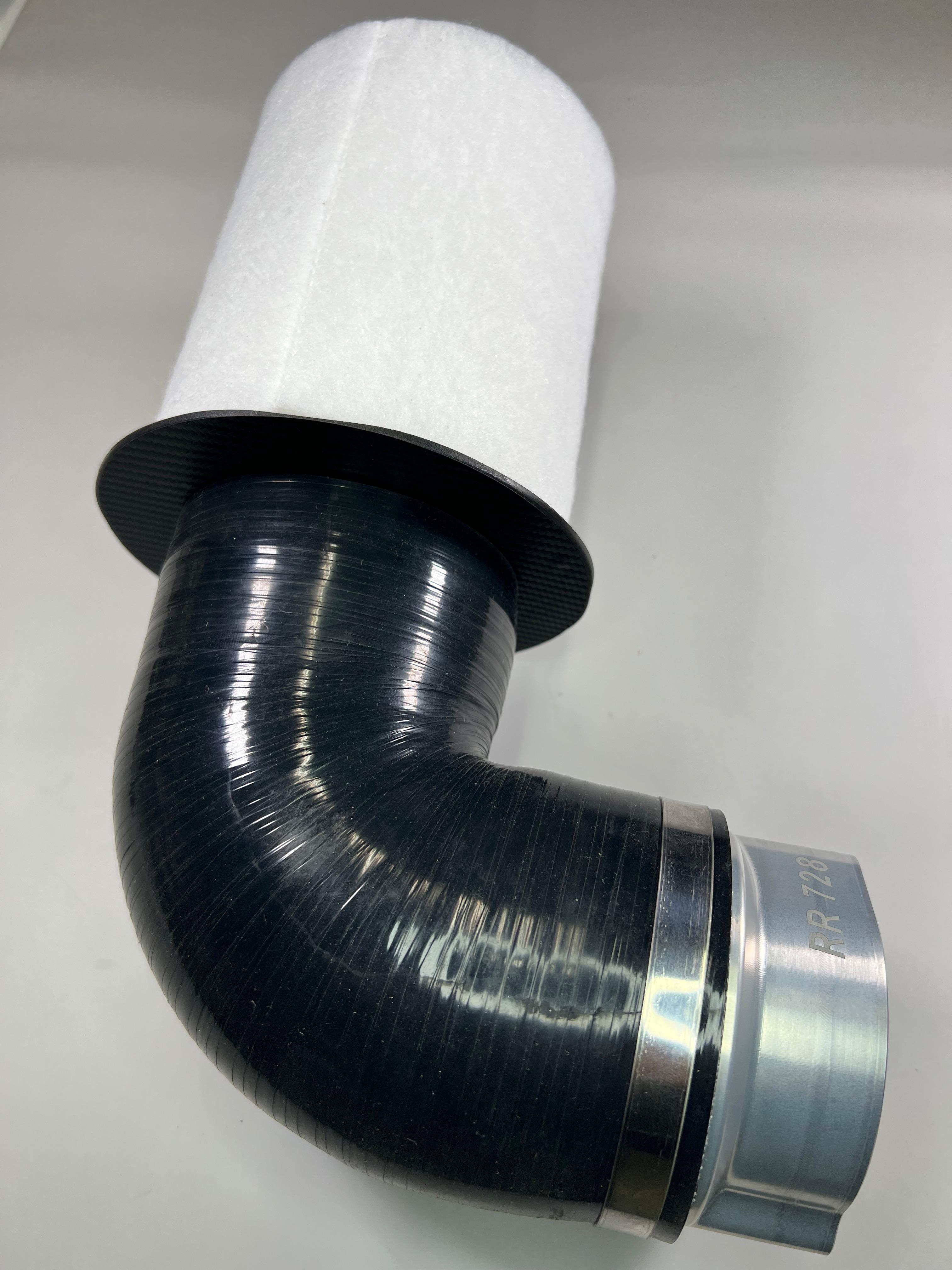 Luftfilteranschluss Adapter mit Luftfilter Einlassstutzen Kit 90mm für die G60 Motoren