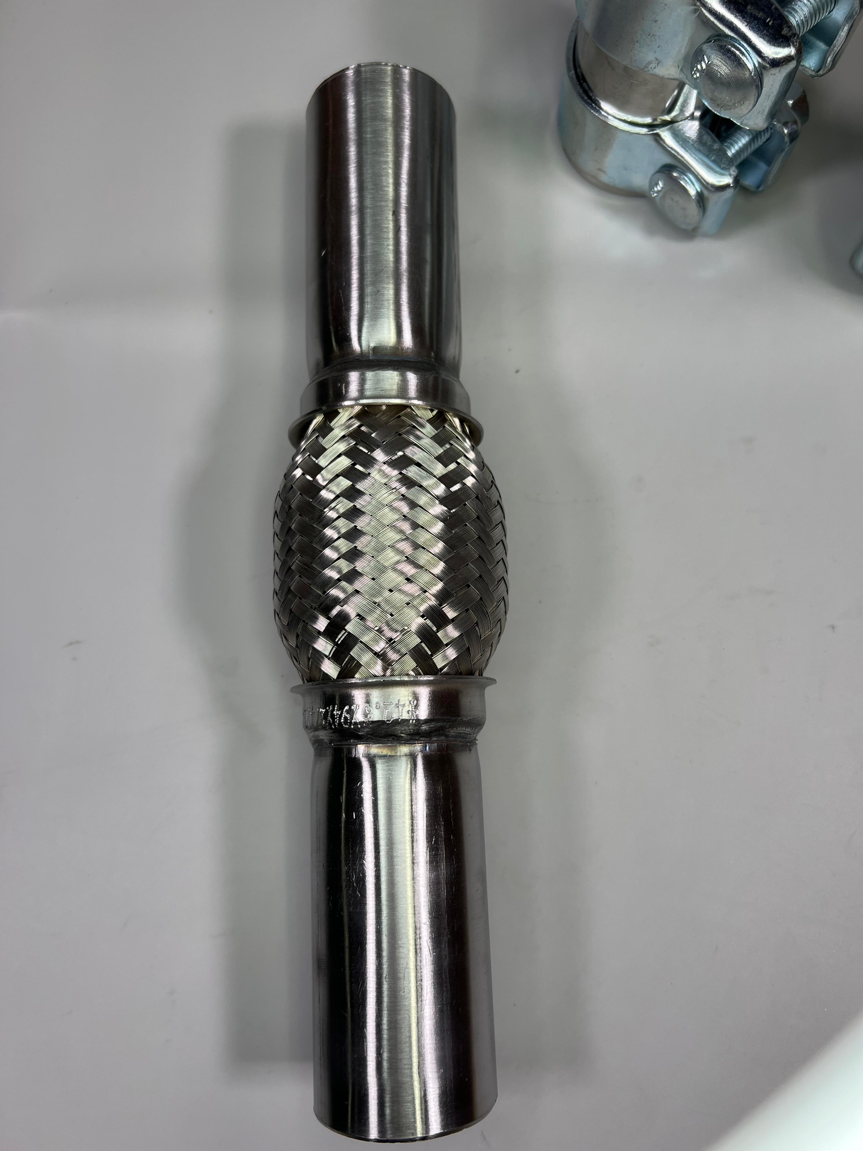 Flexrohr mit zwei Doppelschellen für den Polo G40 original Auspuff